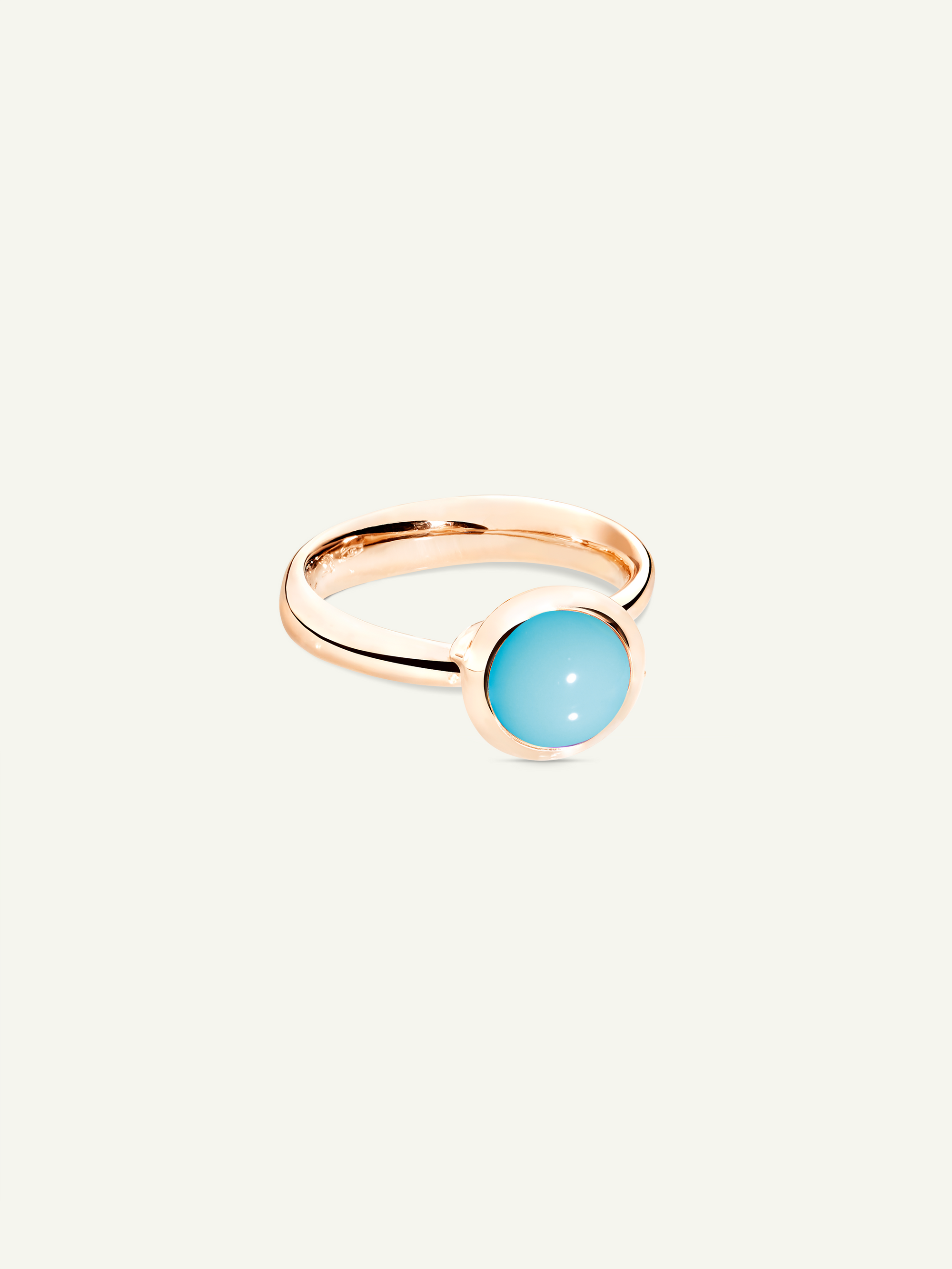BOUTON Small Ring with Turquoise