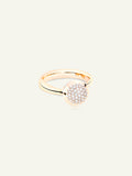 BOUTON Small Ring mit Diamant Pavé