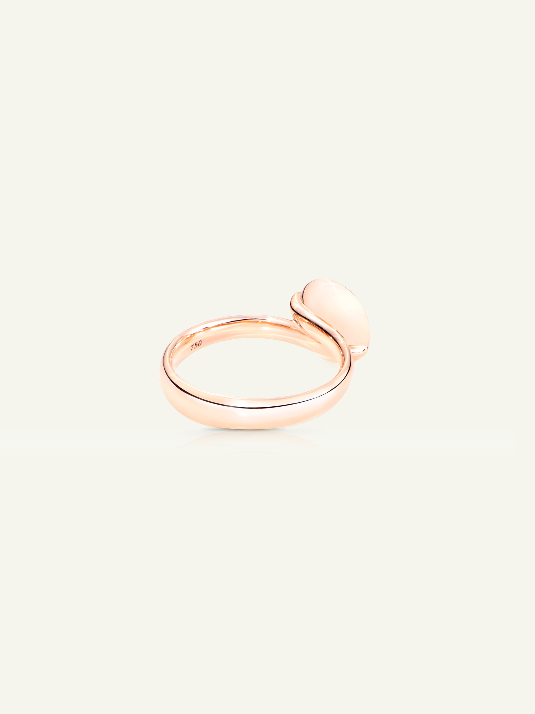 BOUTON Small Ring mit Diamant Pavé