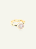 BOUTON Small Ring mit Diamant Pavé