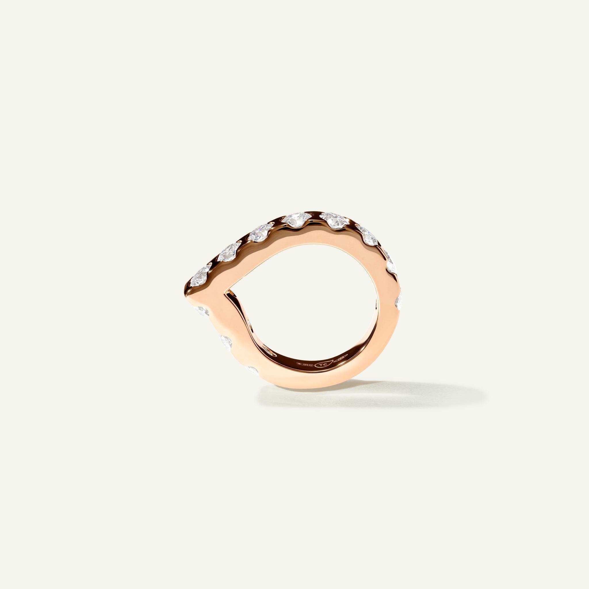 SIGNATURE Memoire Drop Ring in 'Classic'