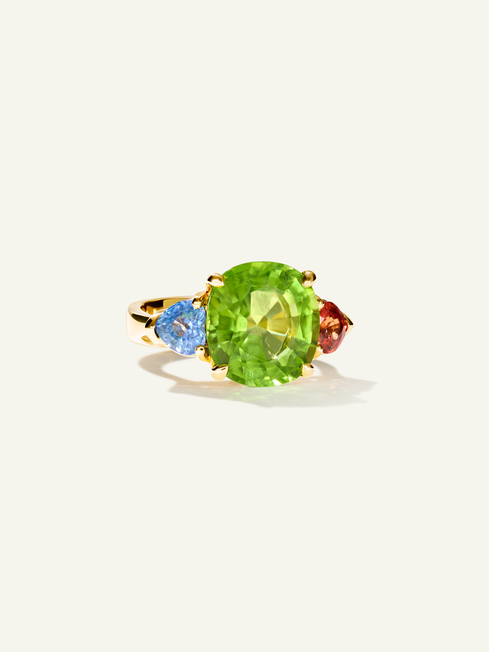 GLAMOUR Ring mit Peridot
