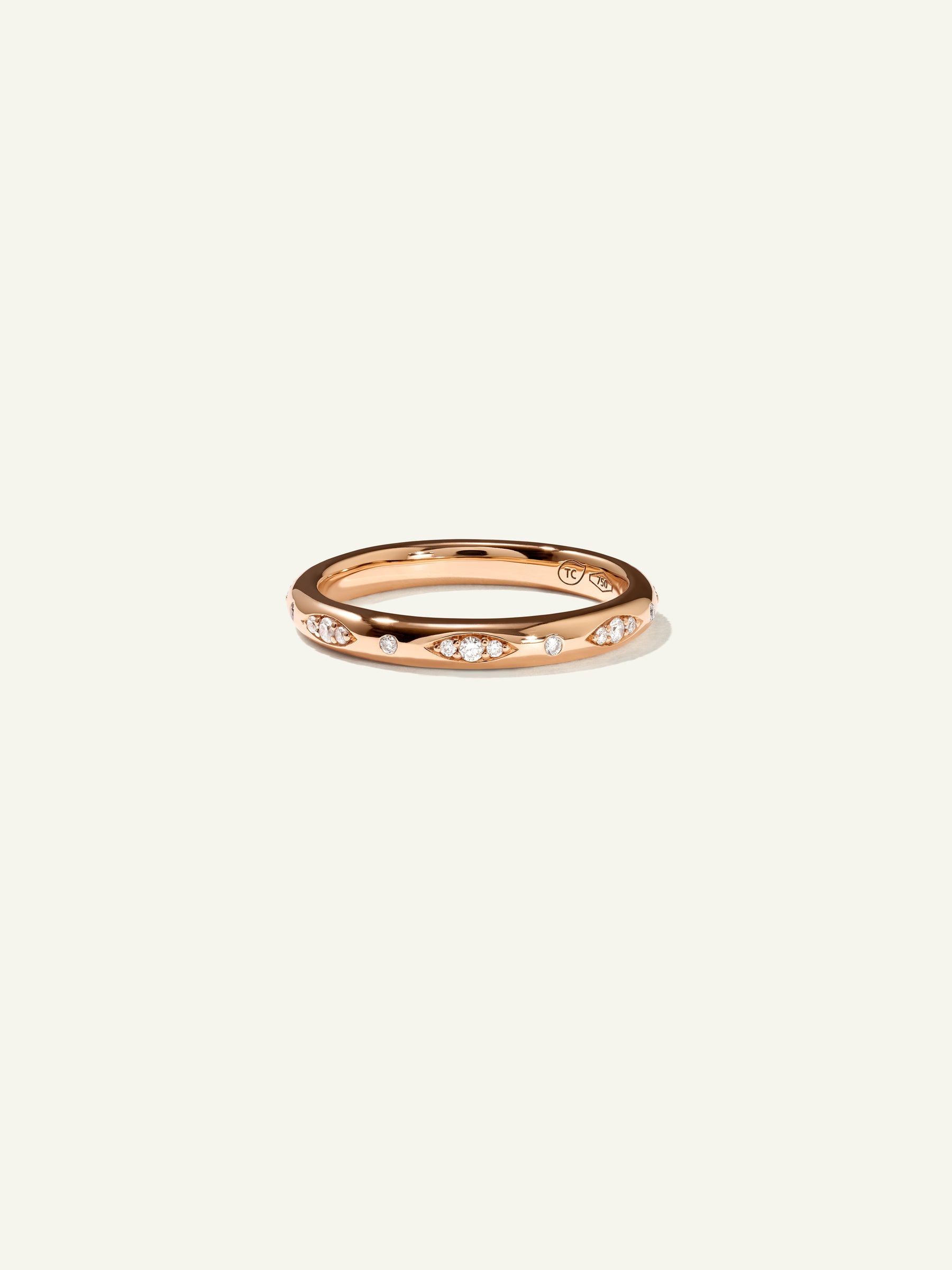 GYPSY Band Ring in 'Classic' Pavé