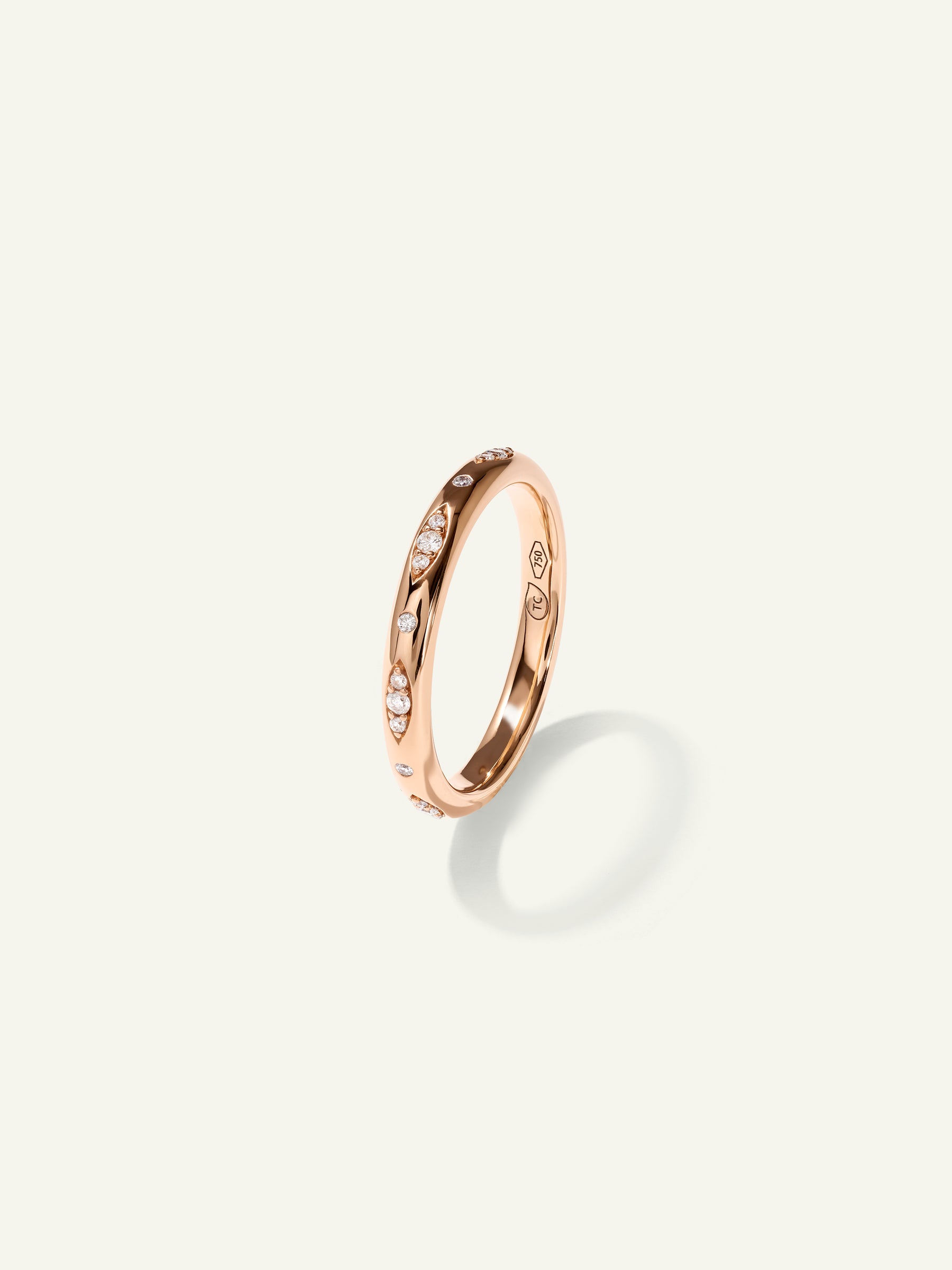 GYPSY Band Ring in 'Classic' Pavé