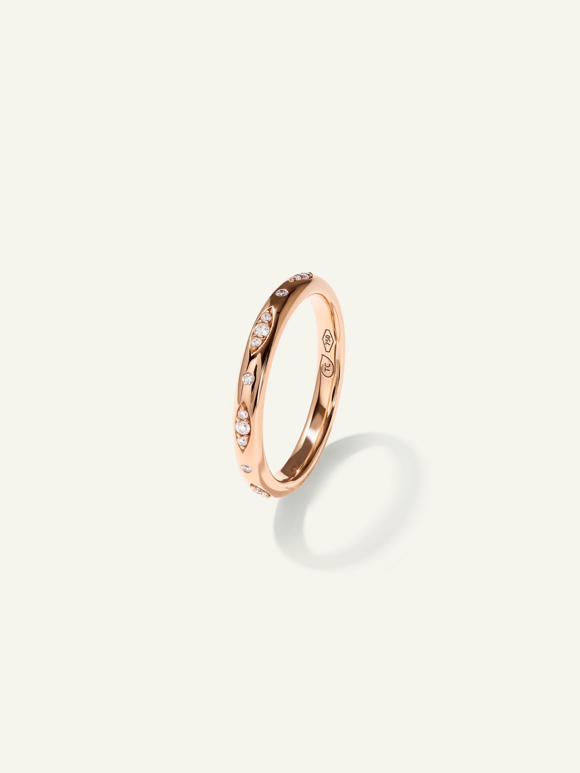 GYPSY Band Ring in 'Classic' Pavé