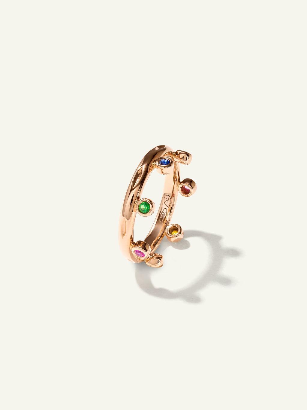 GYPSY Crown Brilliant Cut Ring in 'Candy'