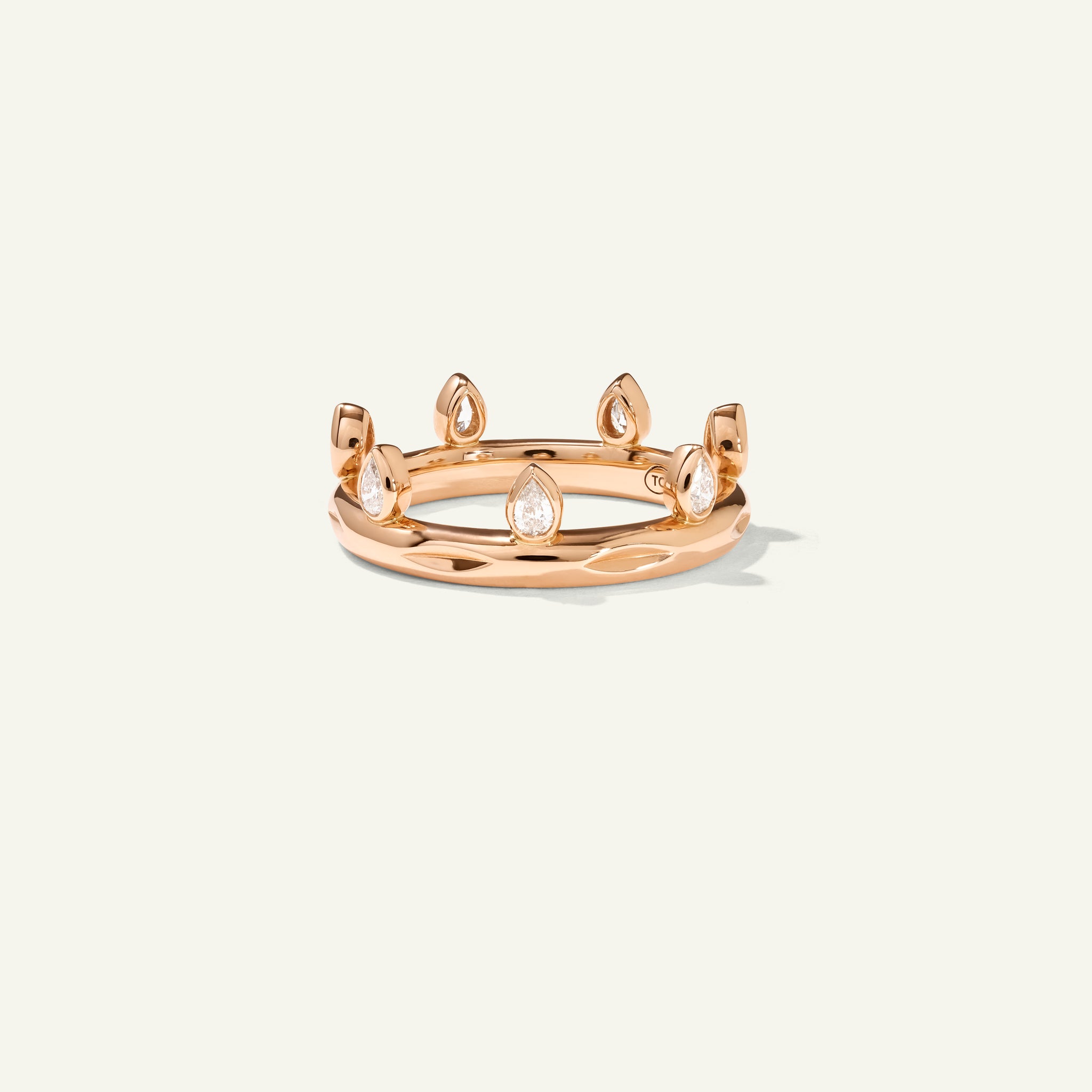 GYPSY Crown Drop Cut Ring in 'Classic'