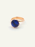 R-TUL-Tan4.5-p-rg | TULIP Ring with Tanzanite