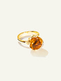 TULIP Ring Large with Citrine