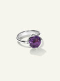 TULIP Ring Small mit Amethyst