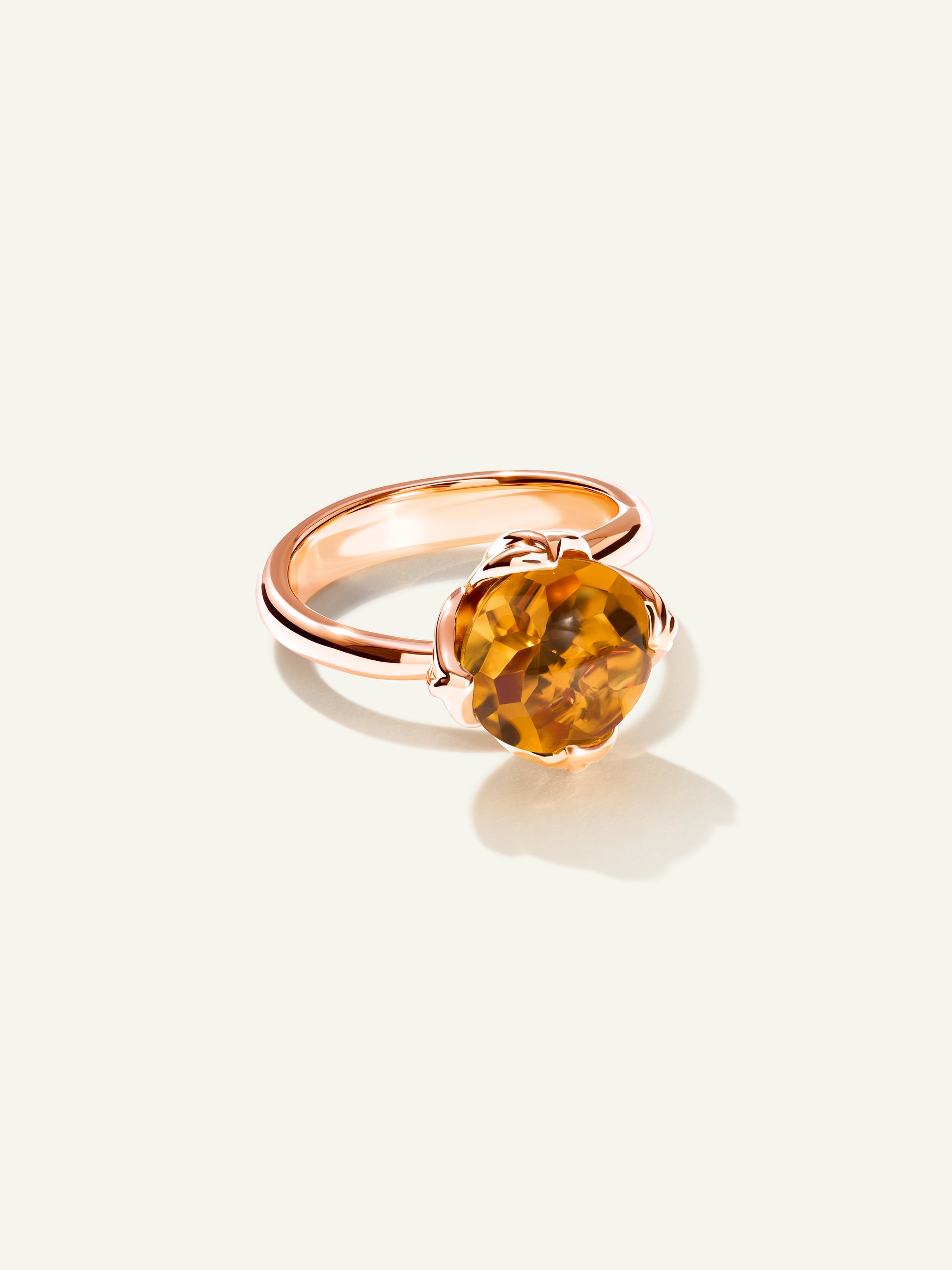 R-TUL-s-Cit-rg | TULIP Ring Small with Citrine
