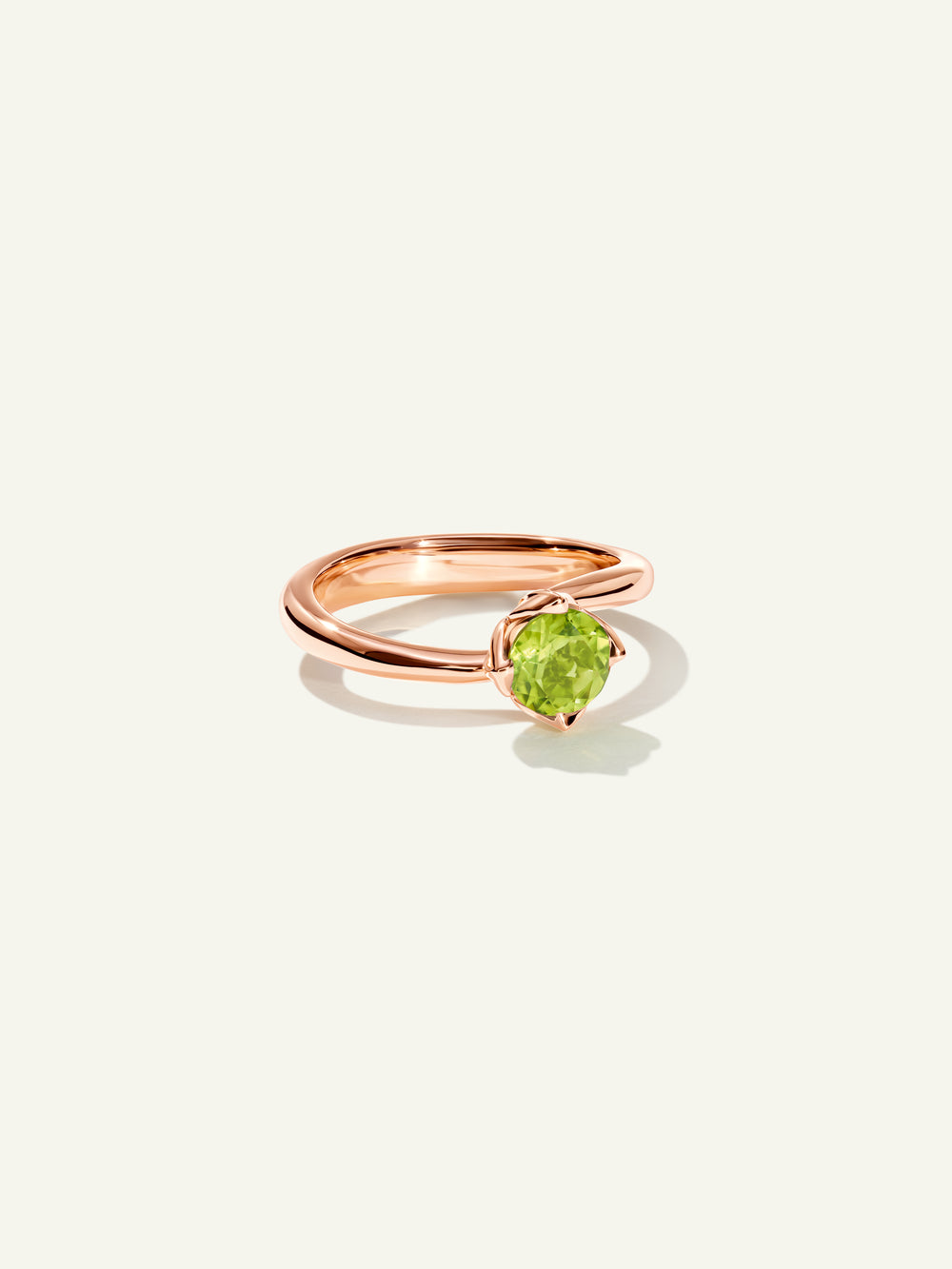 R-TUL-xs-Per-rg | TULIP Ring XS with Peridot
