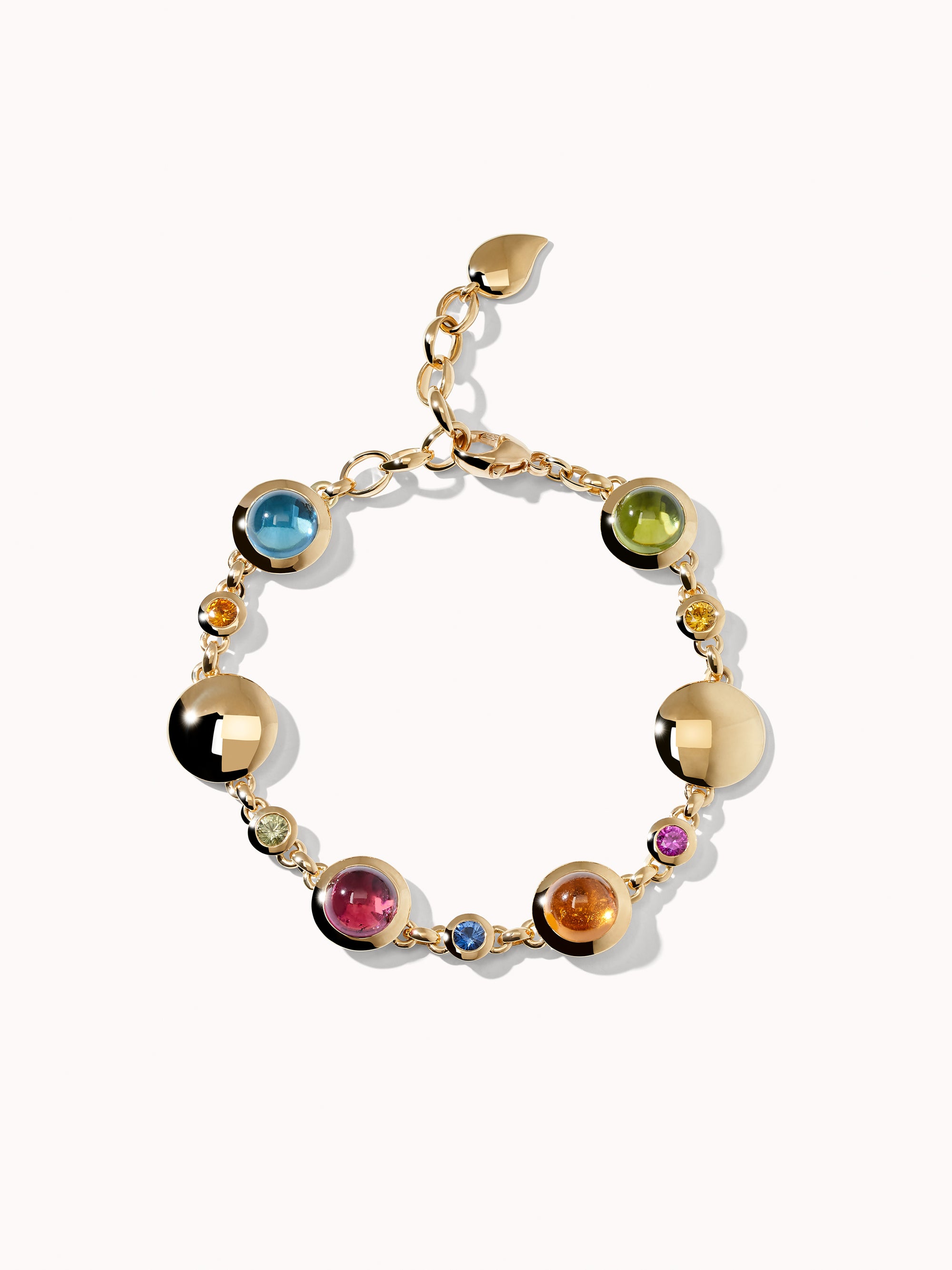Bracelet BOUTON 'Candy' / Sapphire