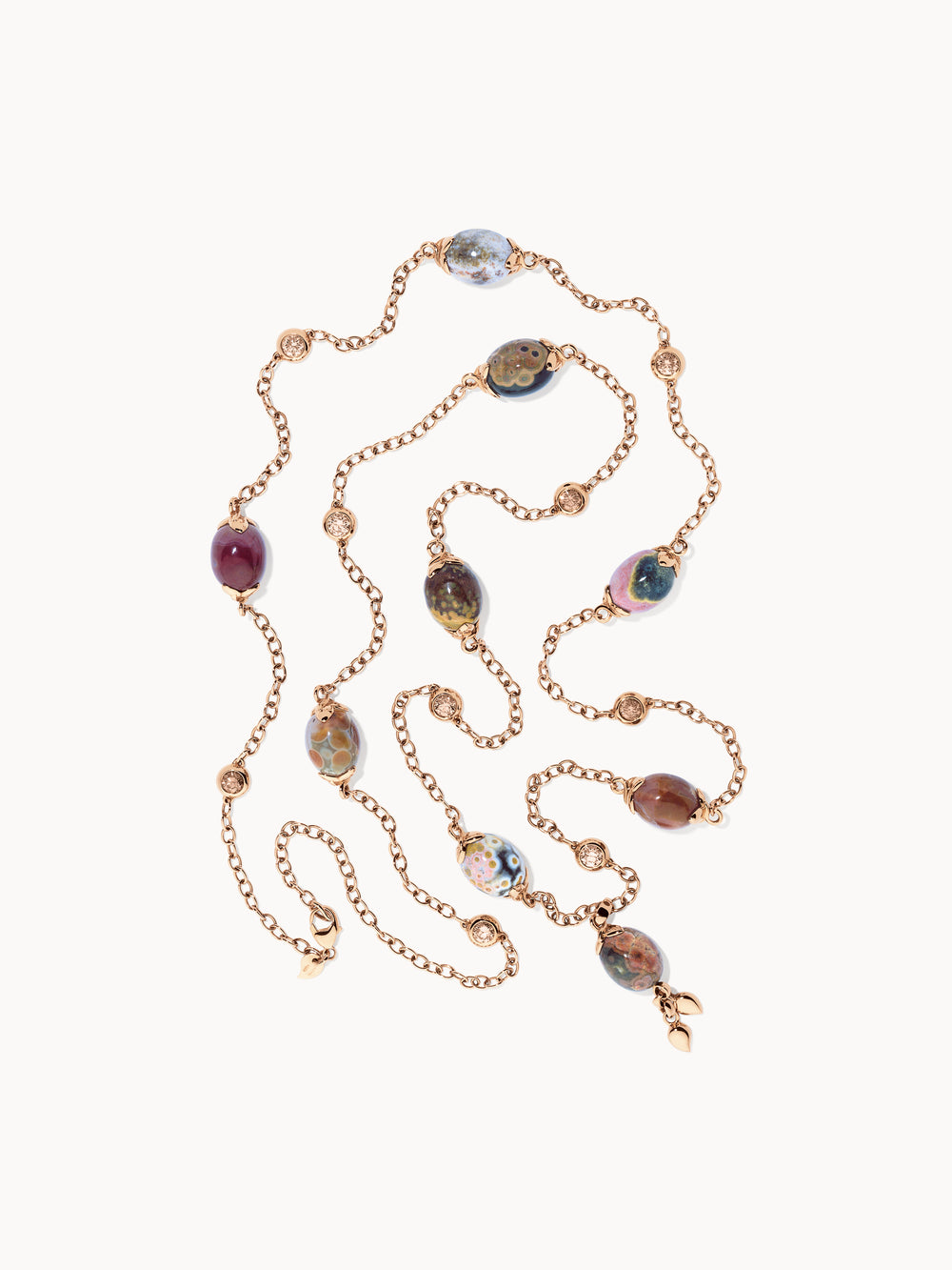 Necklace COCONUT Ocean Jasper Ocean Jasper