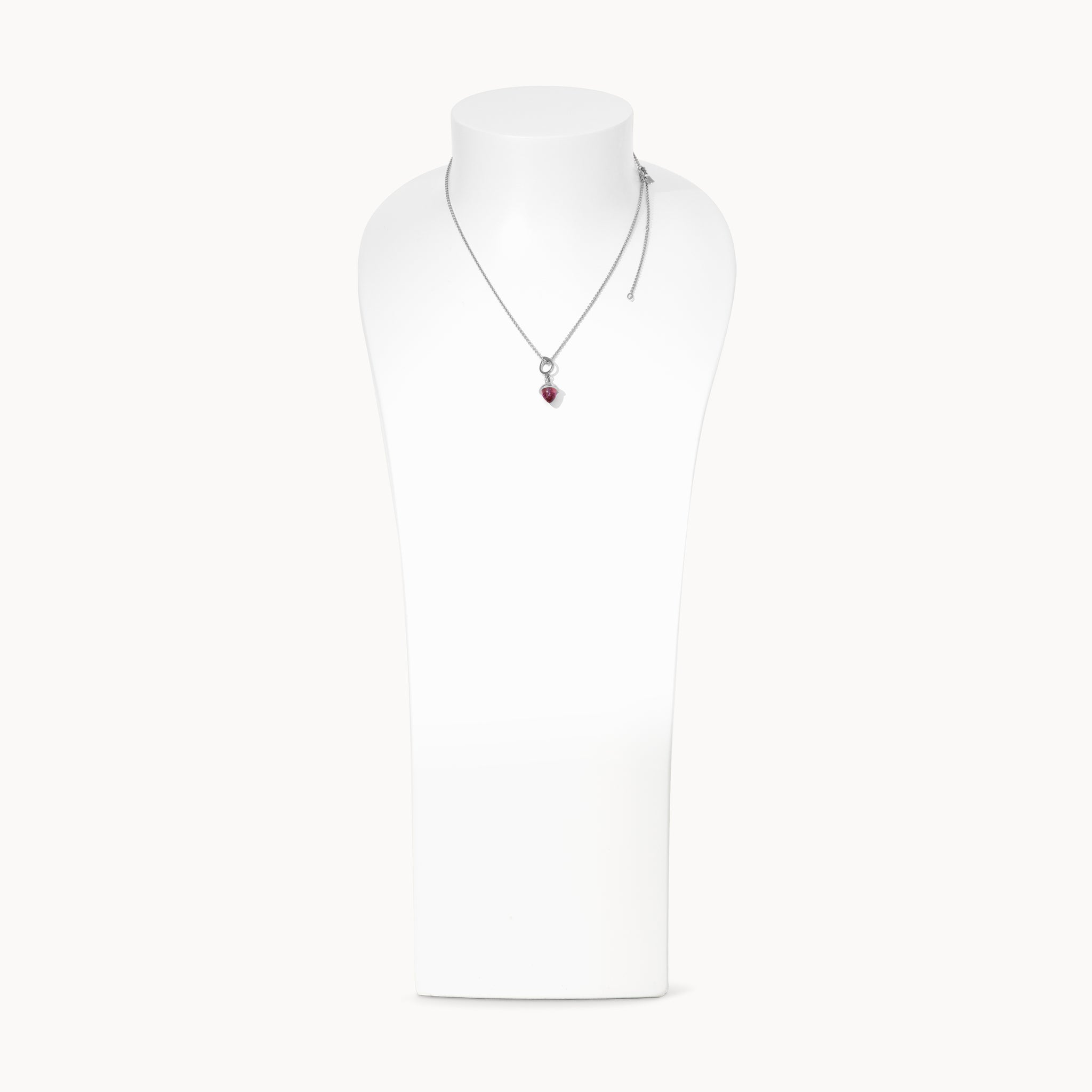 Chain BELCHER, 1,5 mm, 51 cm 18K white gold