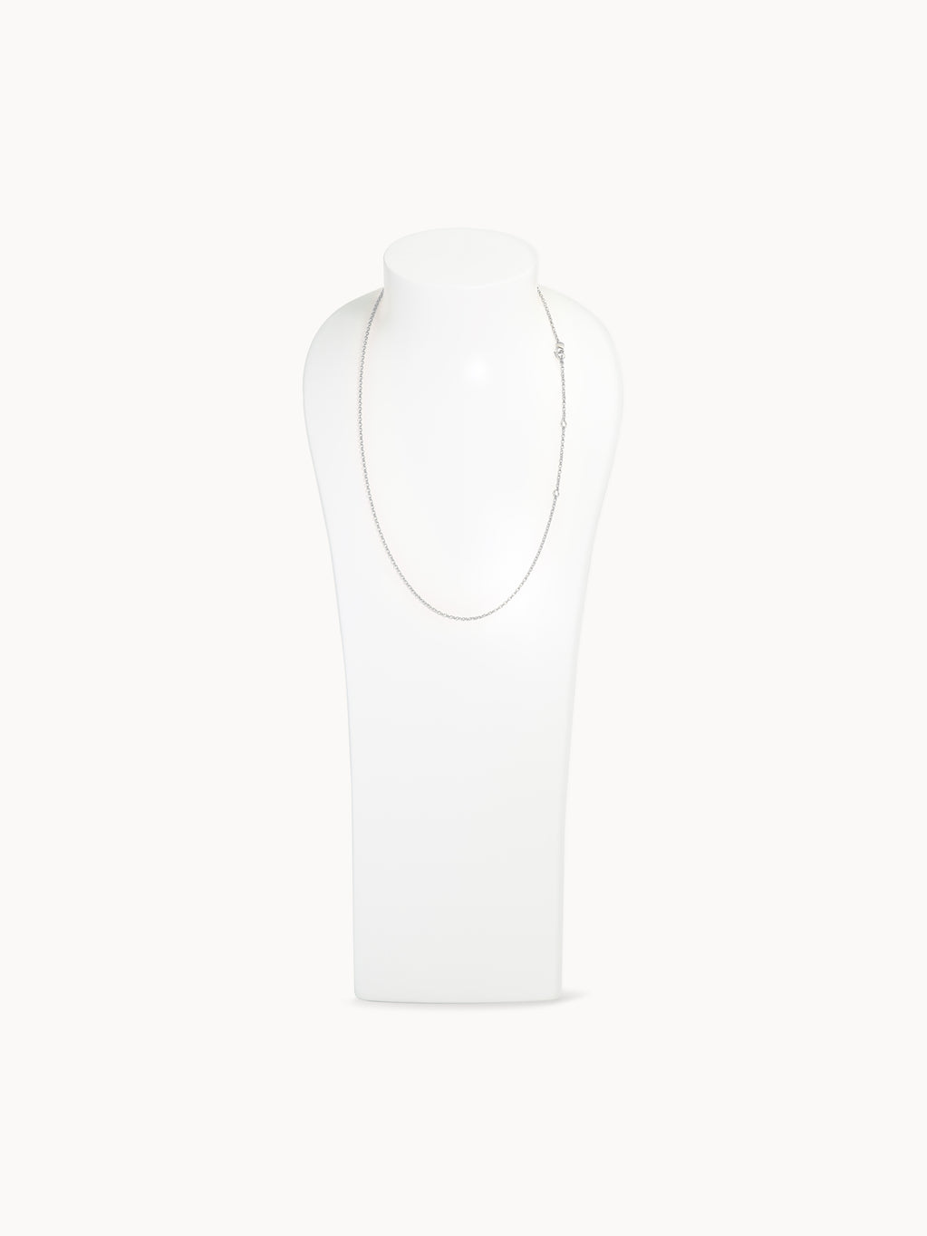 Chain BELCHER, 2,0 mm, 60 cm 18K white gold