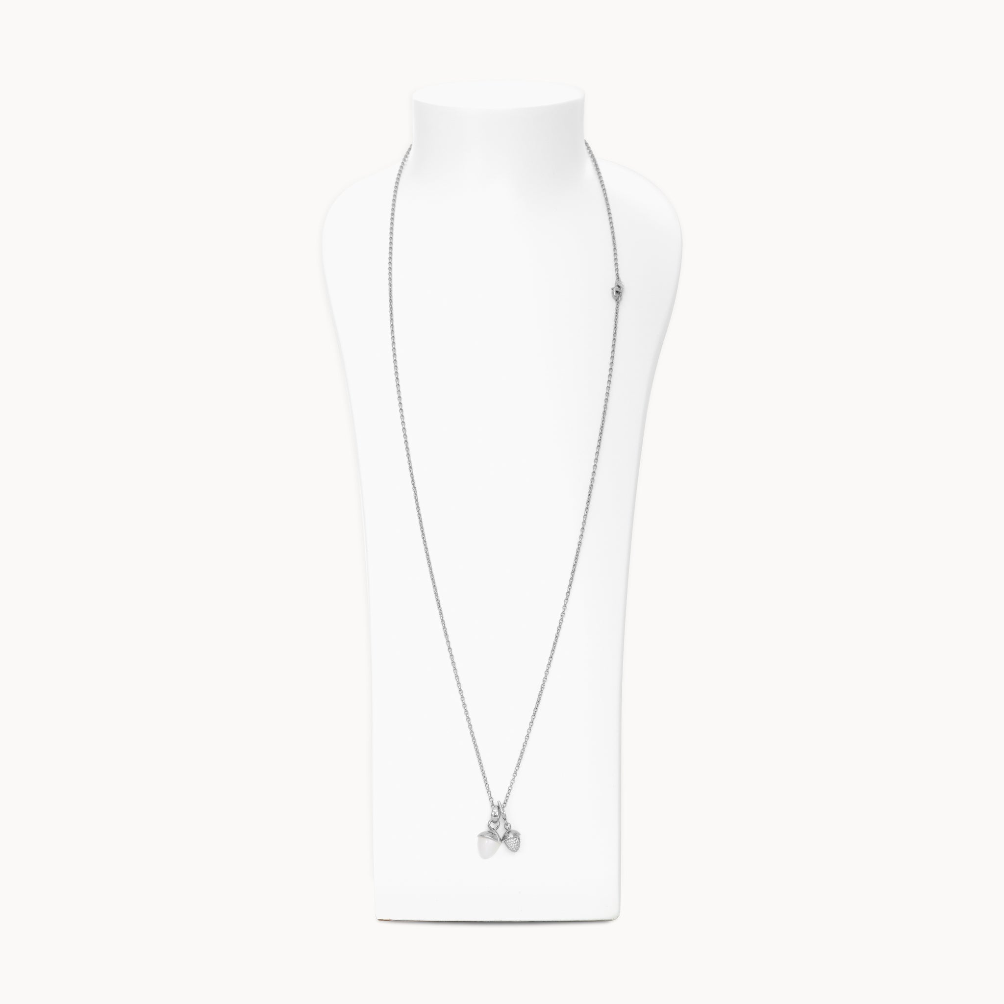 Chain BELCHER, 2,0 mm, 90 cm 18K white gold