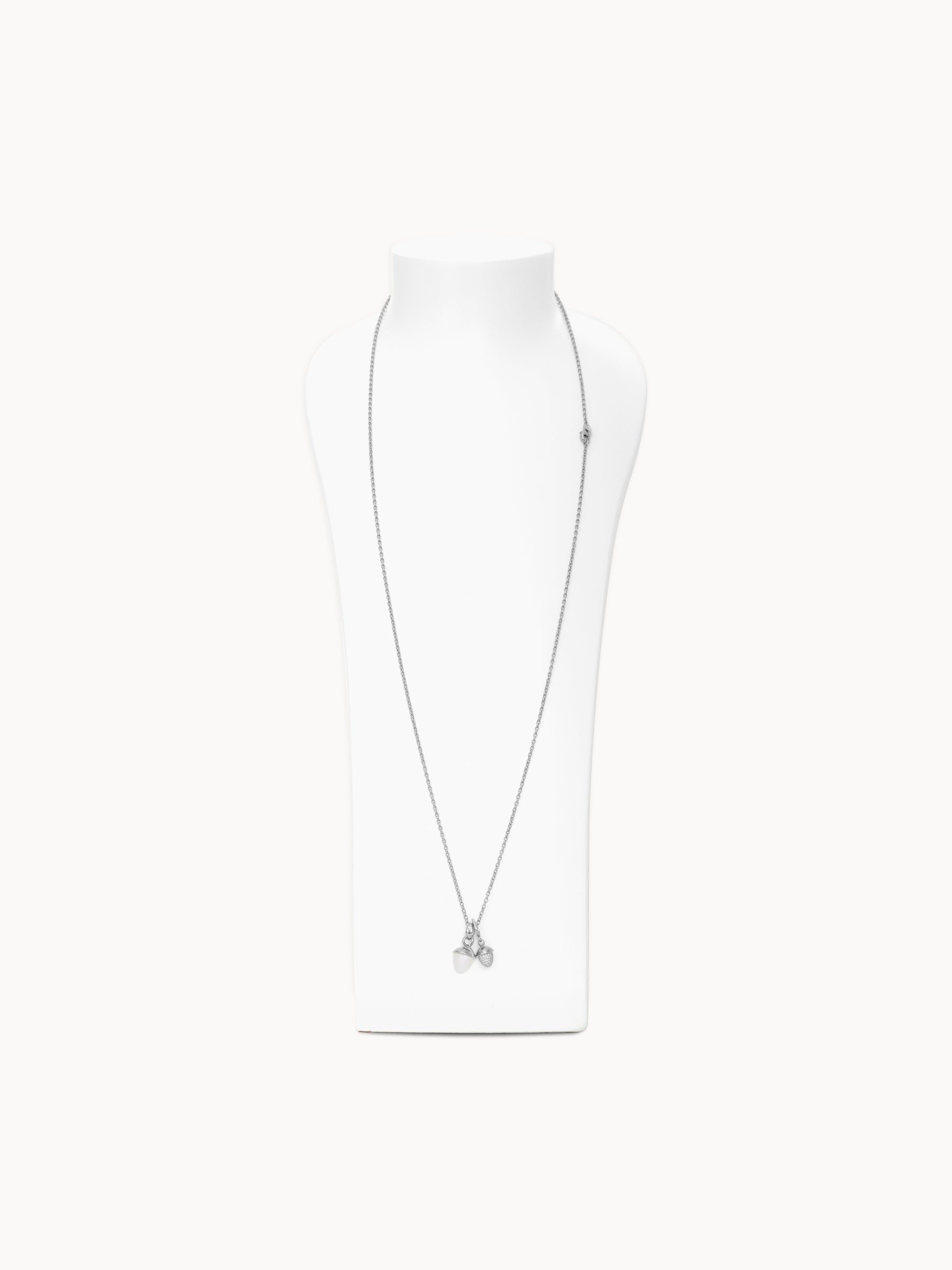 Chain BELCHER, 2,0 mm, 90 cm 18K white gold