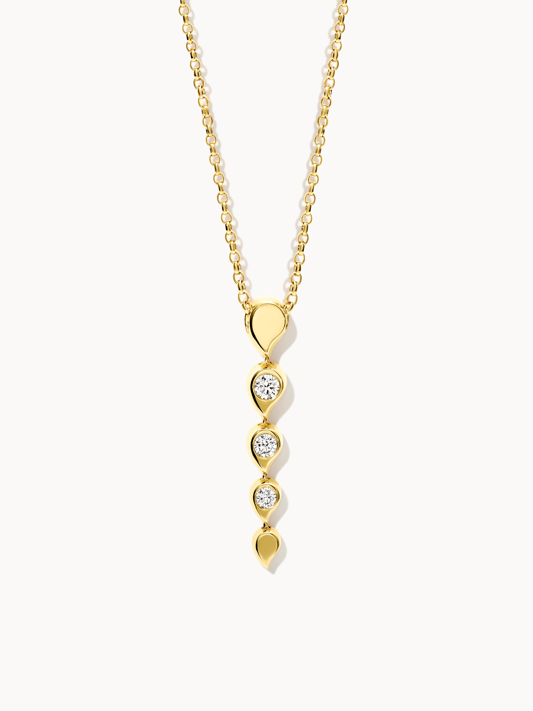 SNOWFLAKES Rivière pendant Classic