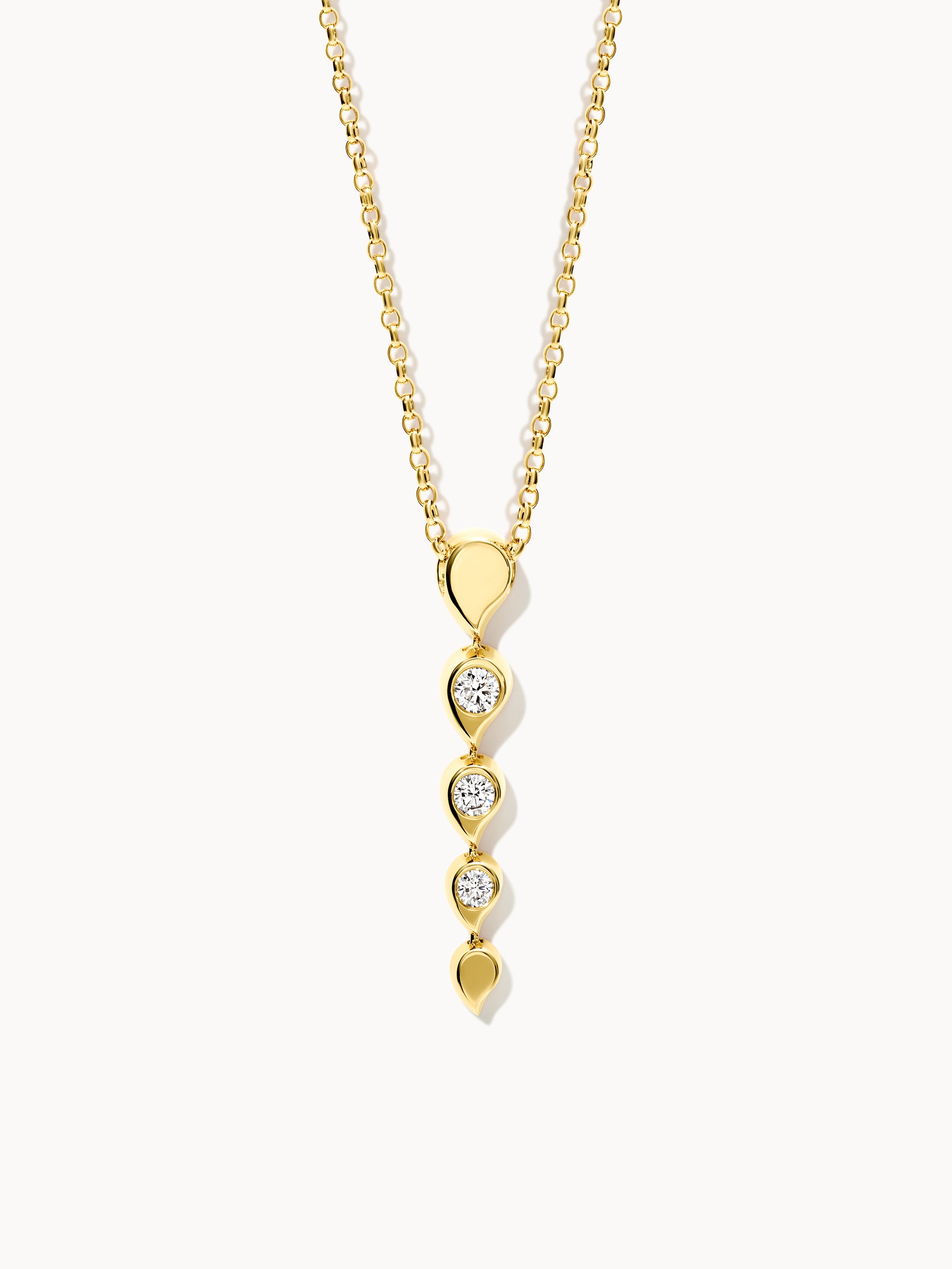 SNOWFLAKES Rivière pendant Classic