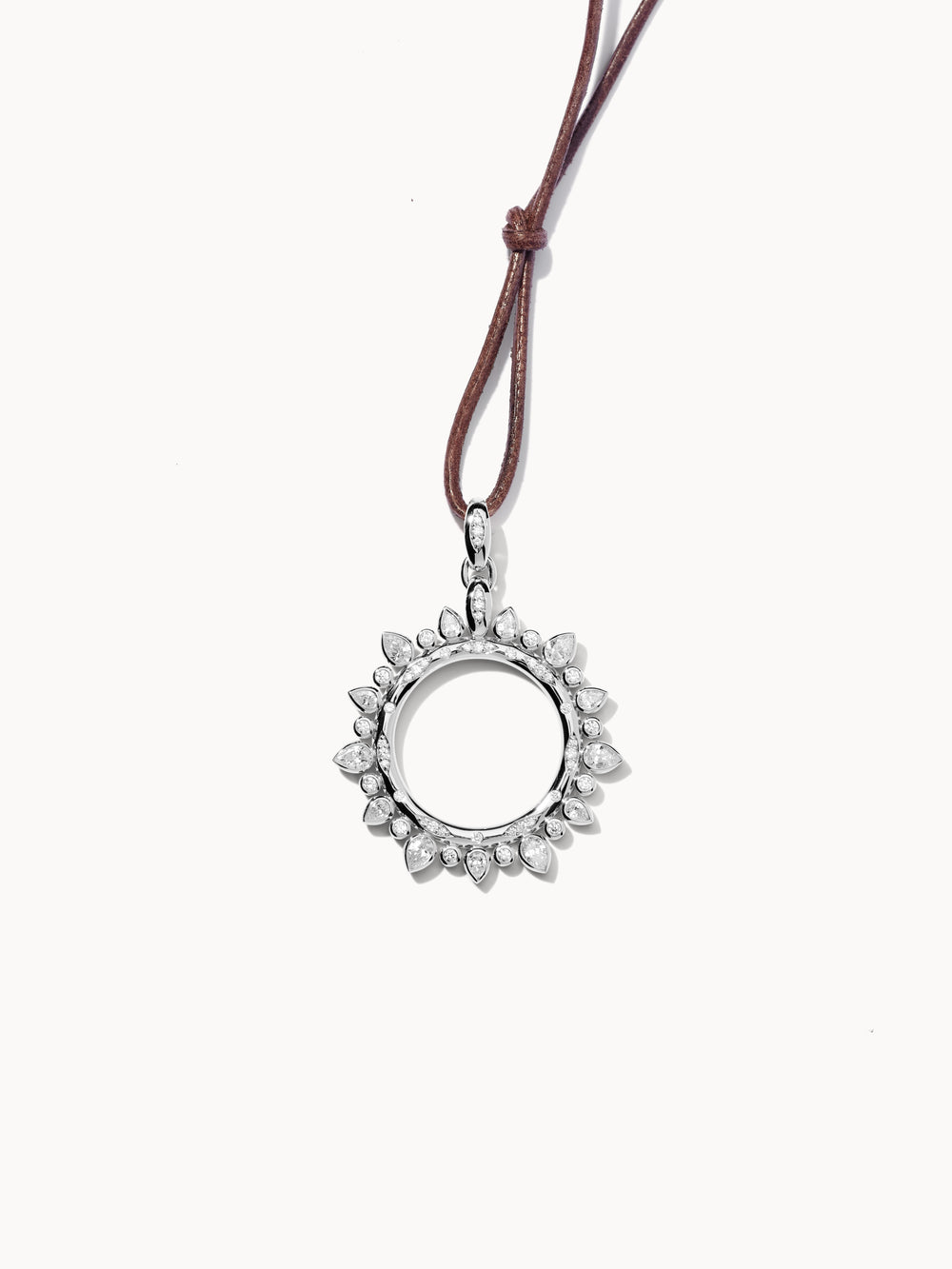 Pendant GYPSY 'Classic' Sun large mit Diamanten