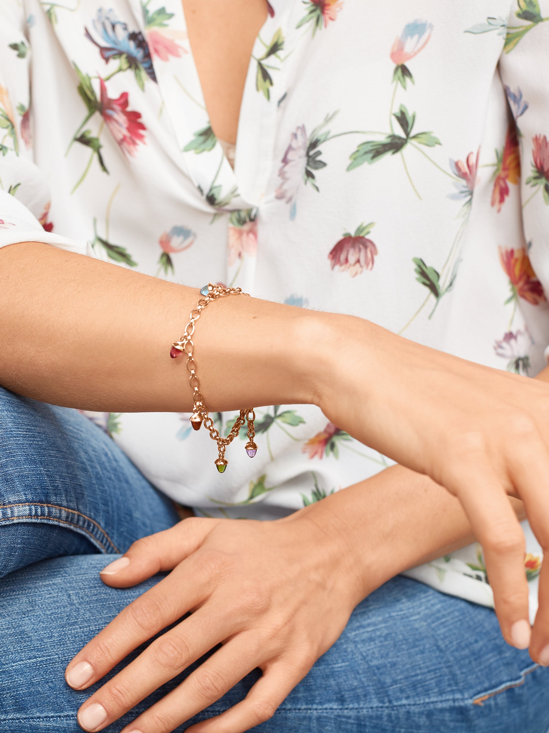 MIKADO Charm Bracelet in 'Candy'