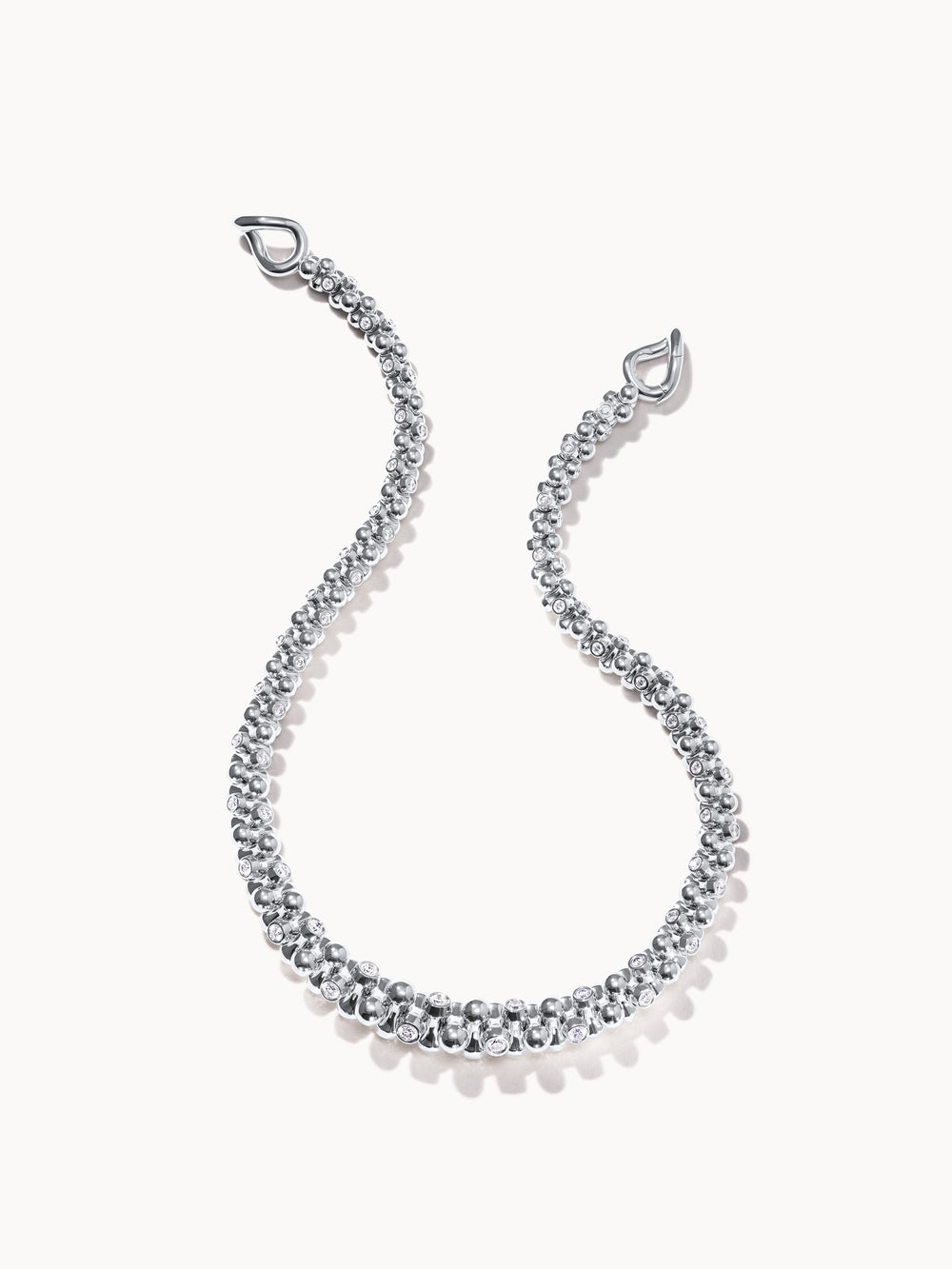 Necklace ALWAYS DIAMONDS Alternating Graduated Classic