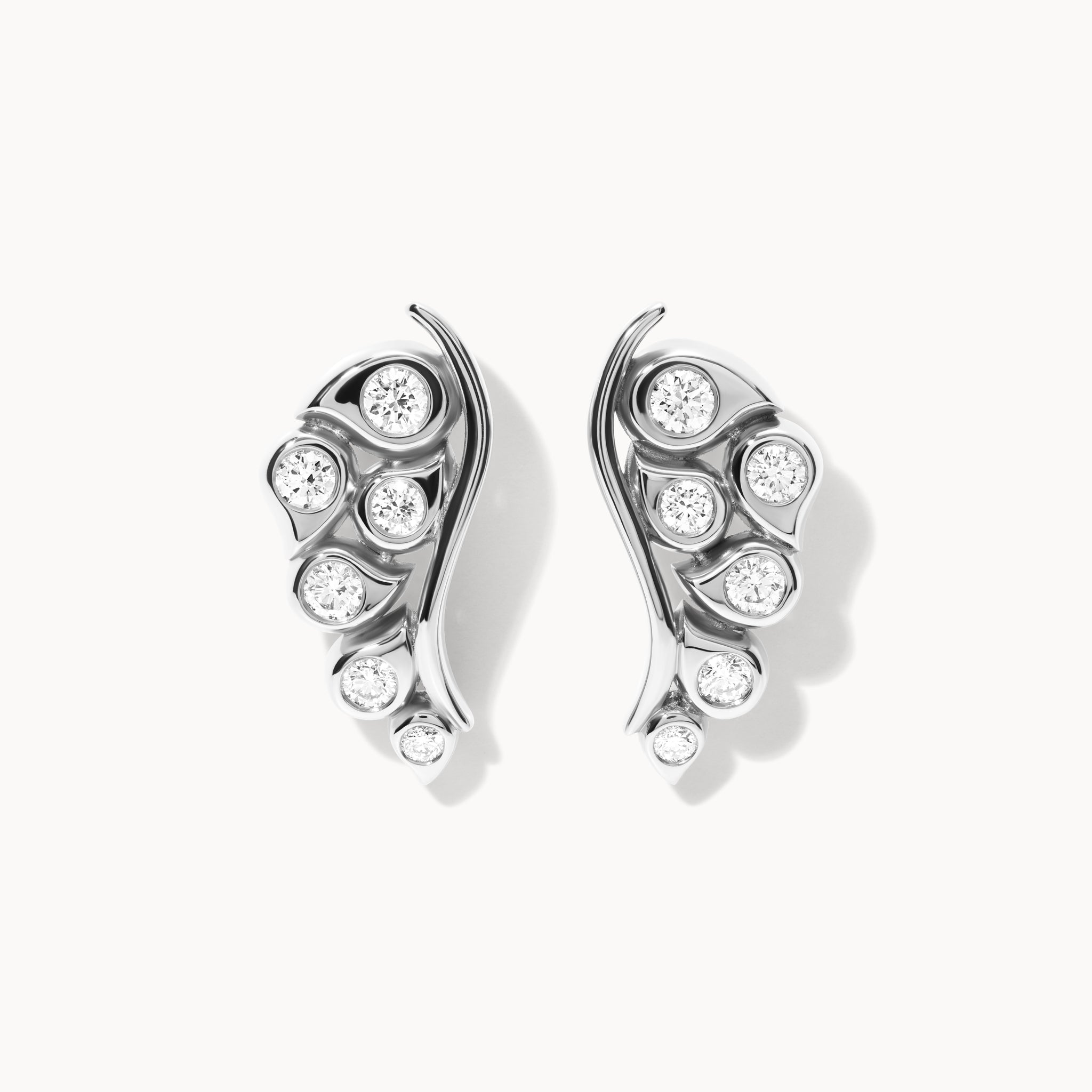 SNOWFLAKES Leaf Ohrringe Classic