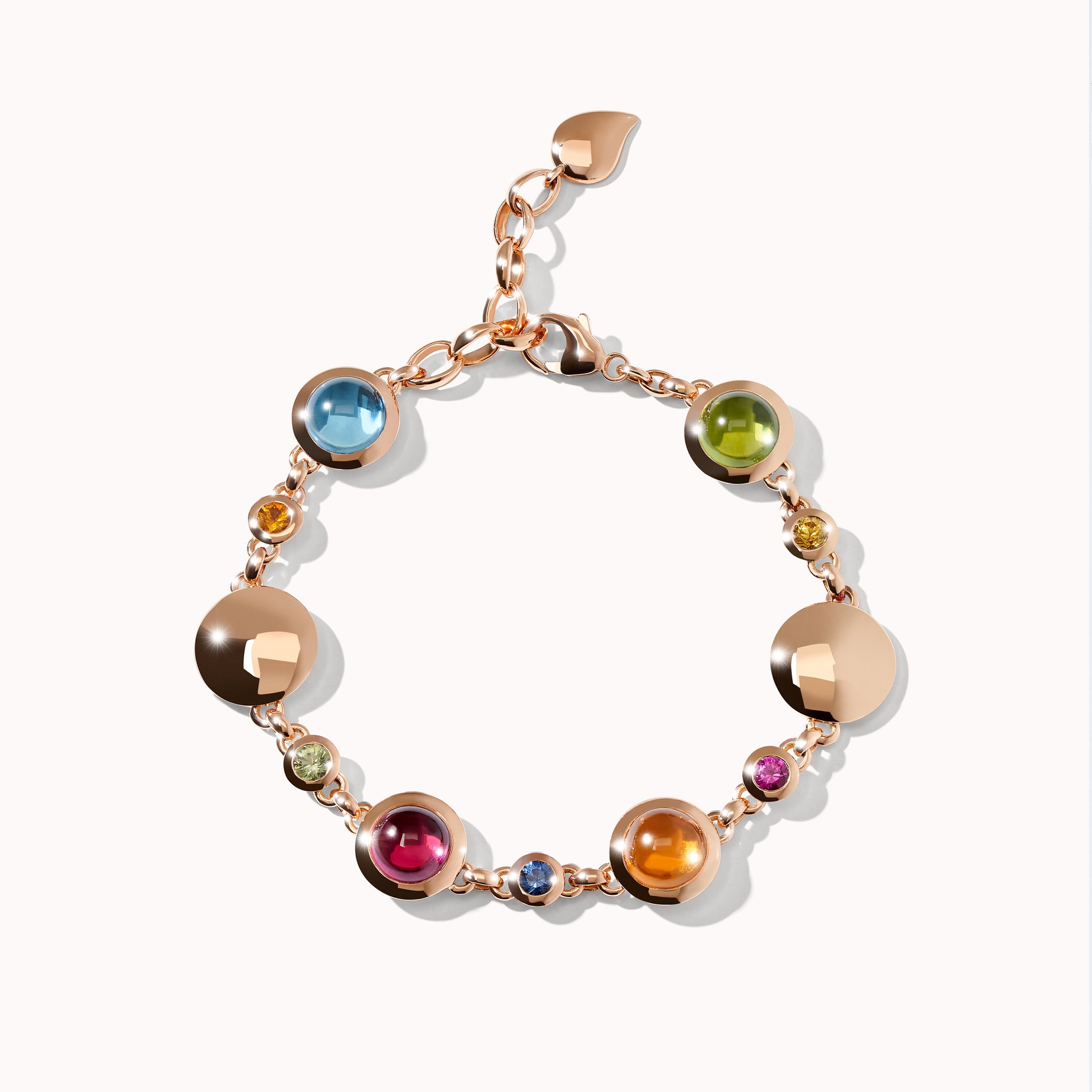 Bracelet BOUTON 'Candy' / Sapphire