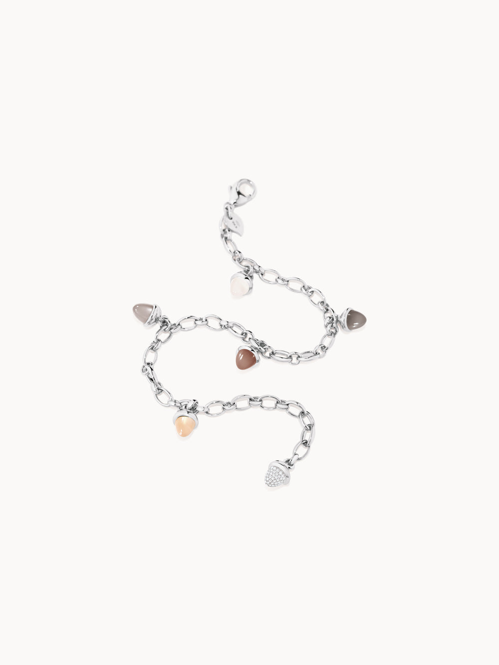 Bracelet MIKADO Charm 'Cashmere' with Diamond Pavé Cashmere