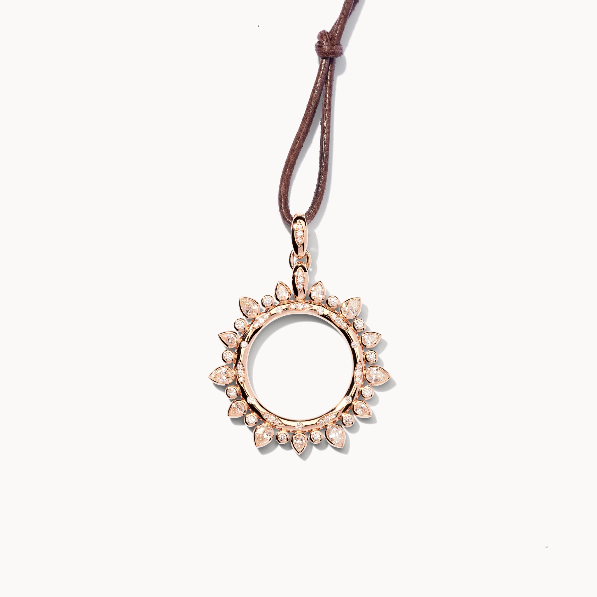Pendant GYPSY 'Classic' Sun large mit Diamanten