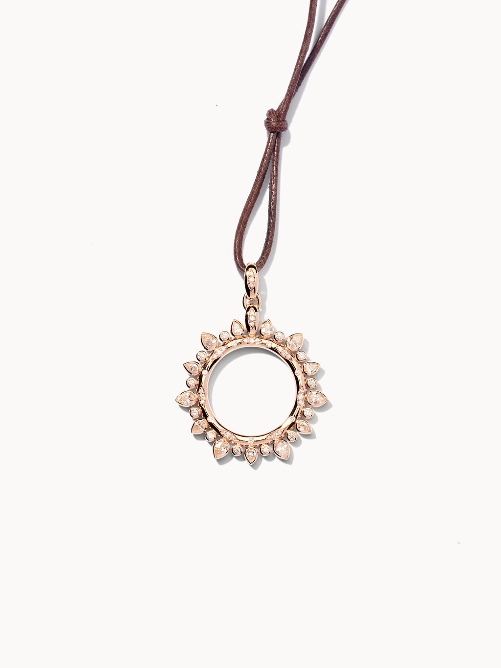Pendant GYPSY 'Classic' Sun large mit Diamanten