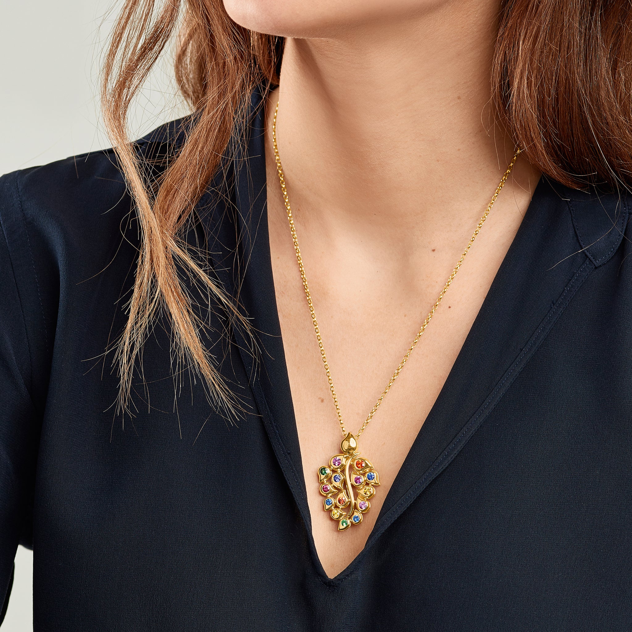 Pendant SNOWFLAKES Leaf Classic / 'Candy'