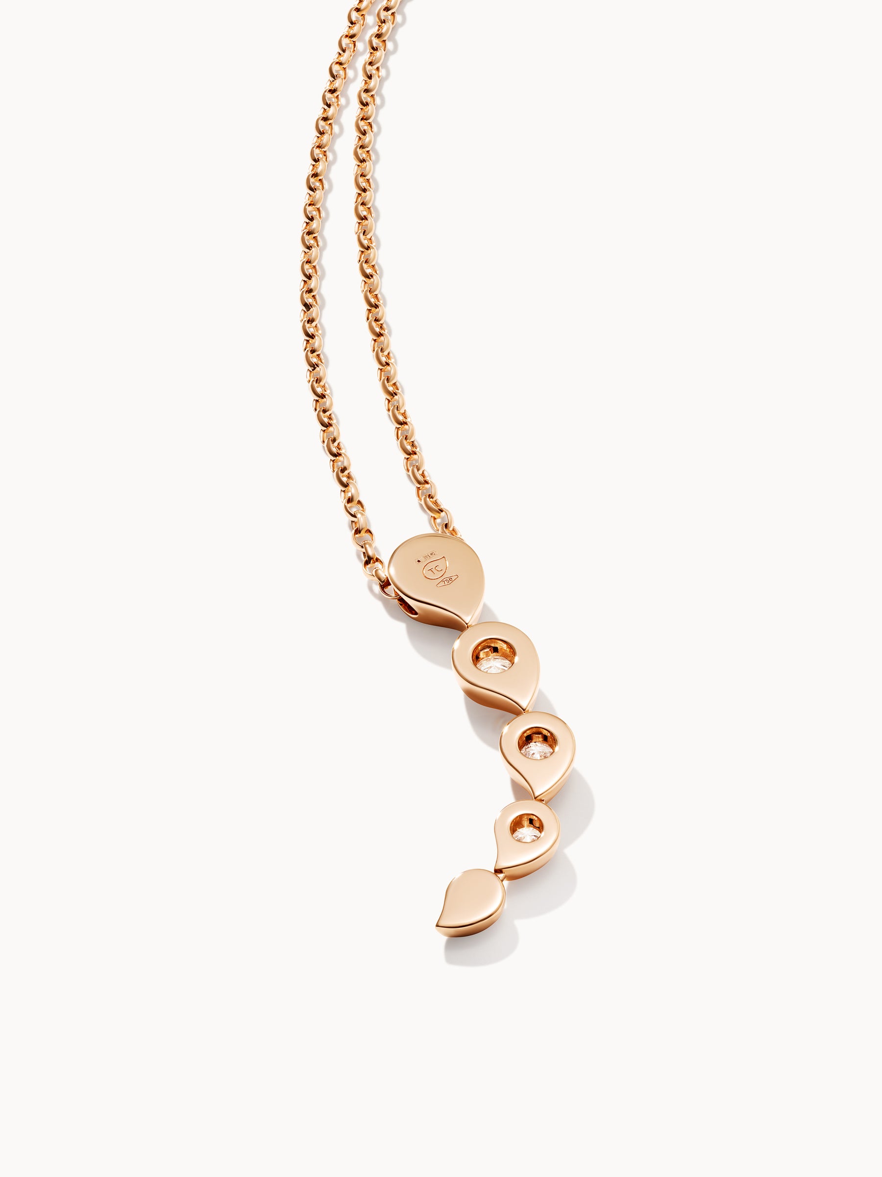 SNOWFLAKES Rivière Pendant in 'Classic'