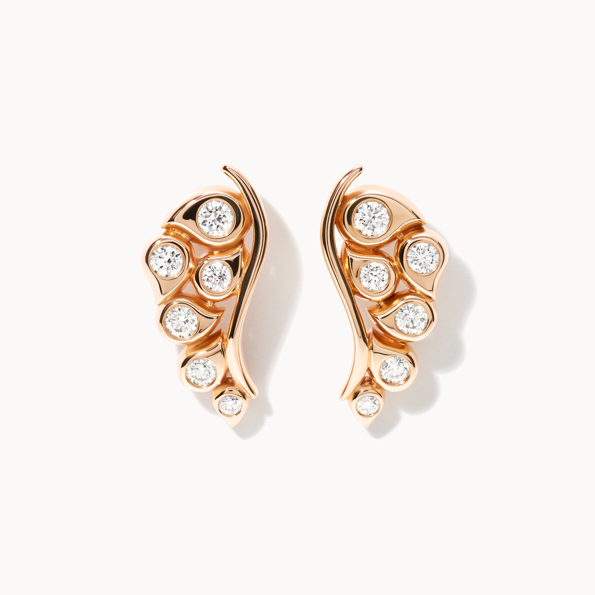 SNOWFLAKES Leaf Ohrringe Classic