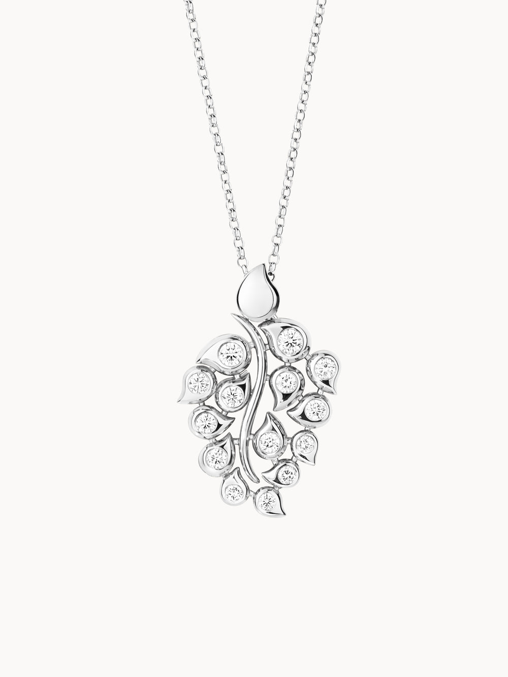 Pendant SNOWFLAKES Leaf Classic / 'Sky' 'Sky'