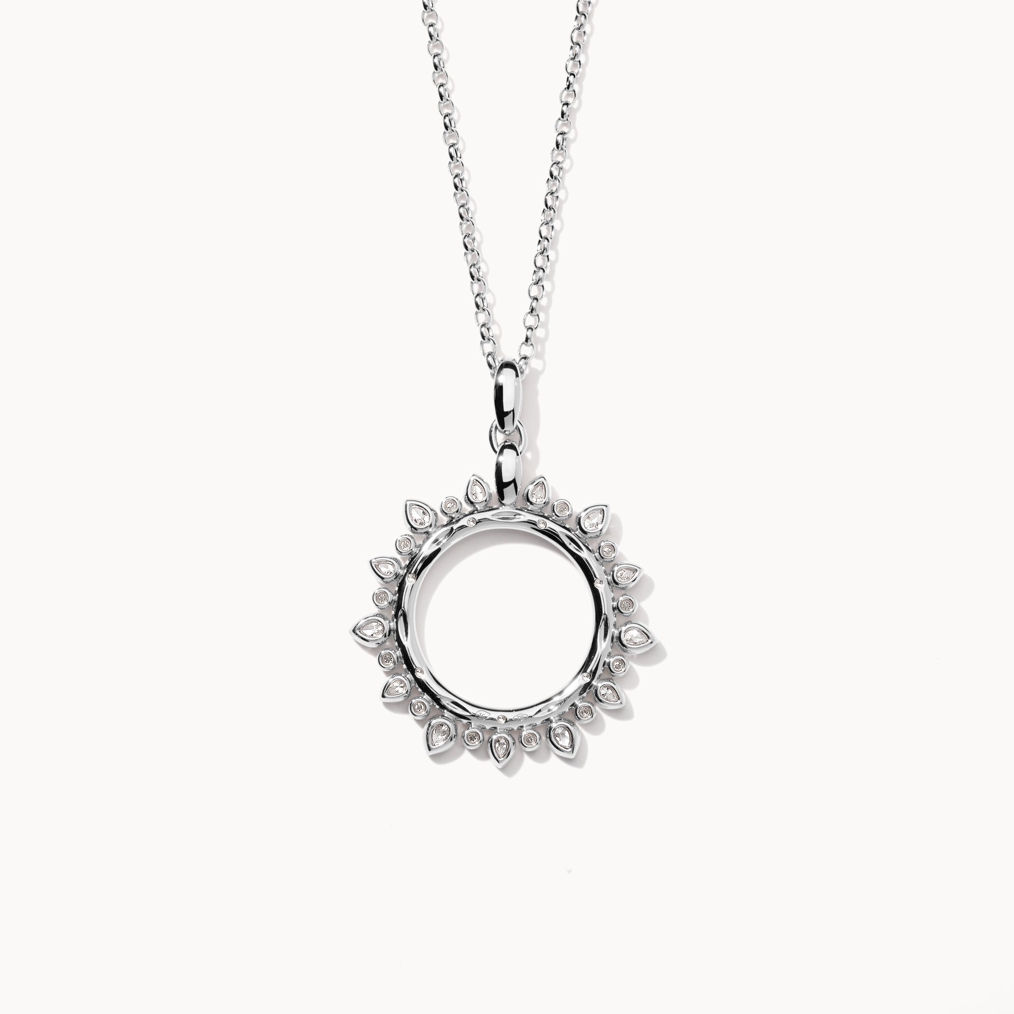 Pendant GYPSY 'Classic' Sun large mit Diamanten