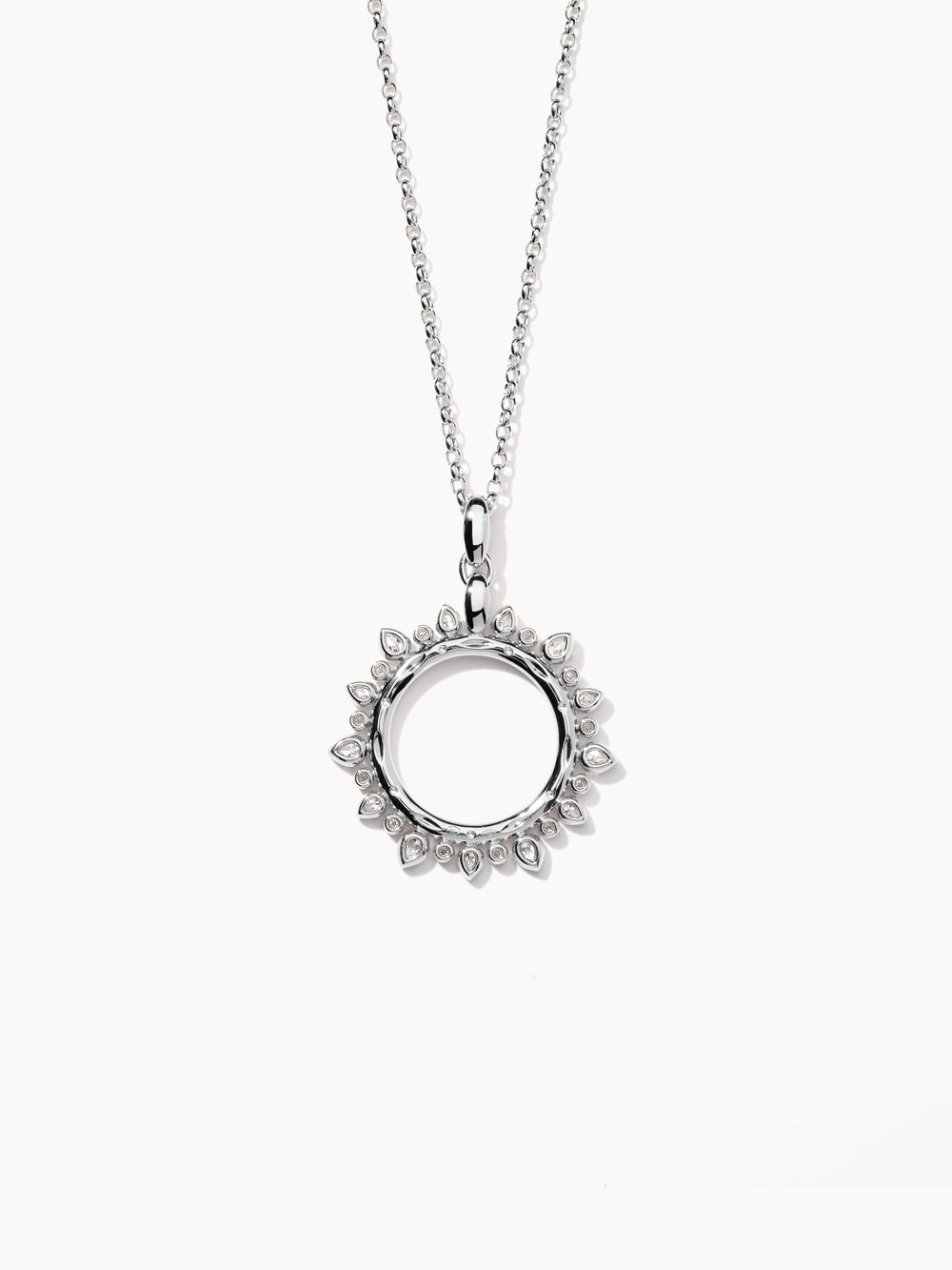 Pendant GYPSY 'Classic' Sun large mit Diamanten