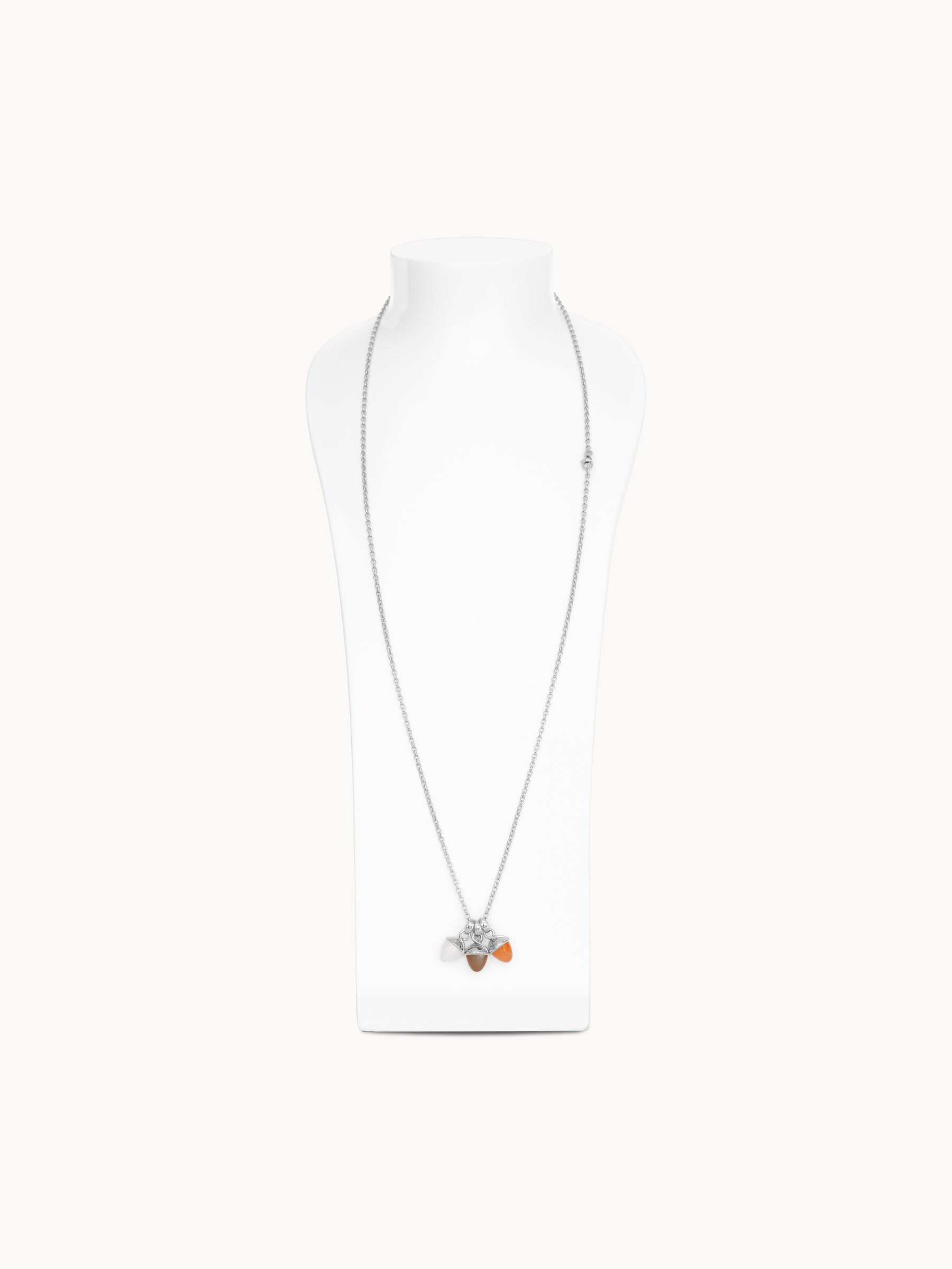 Chain BELCHER, 2,8 mm, 90 cm 18K white gold