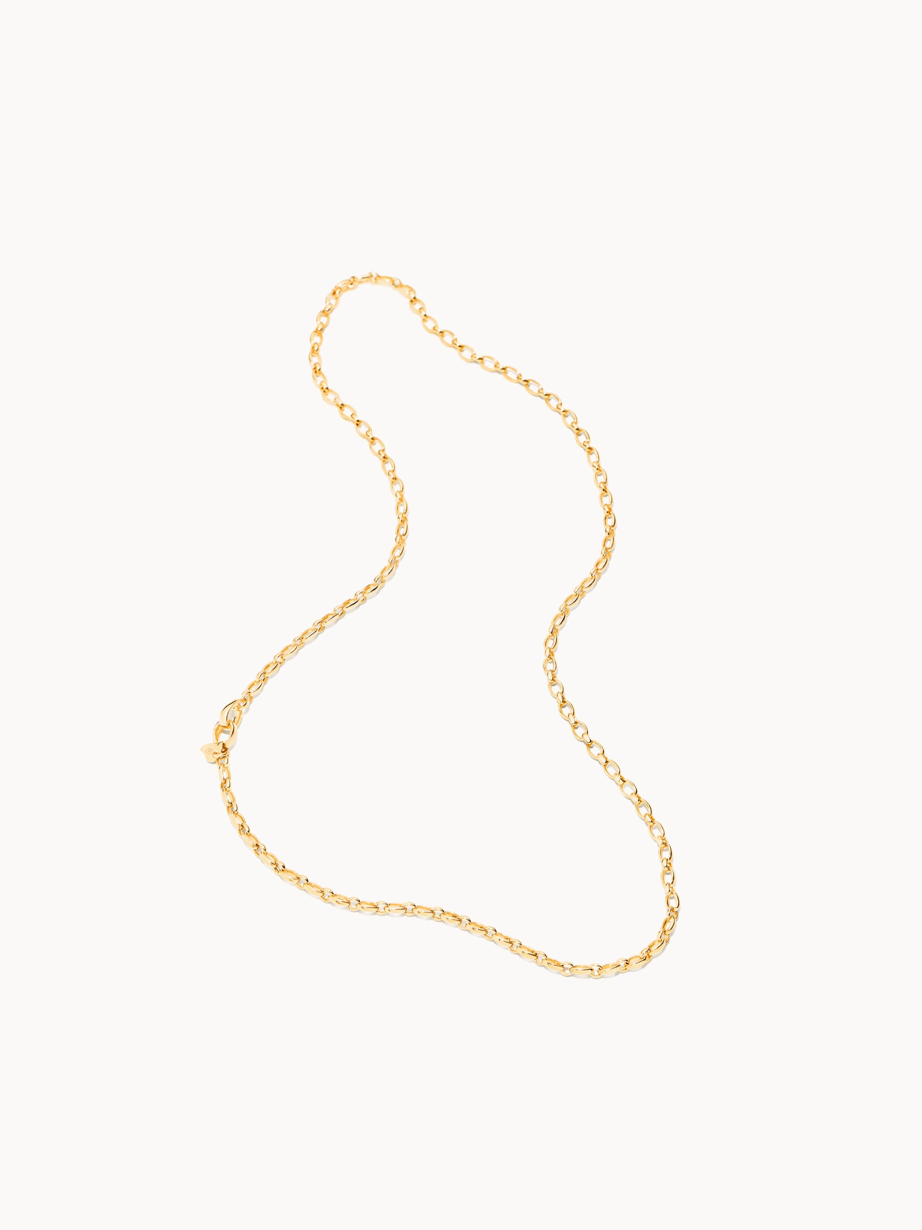 Necklace Lariat 60 cm 18K yellow gold