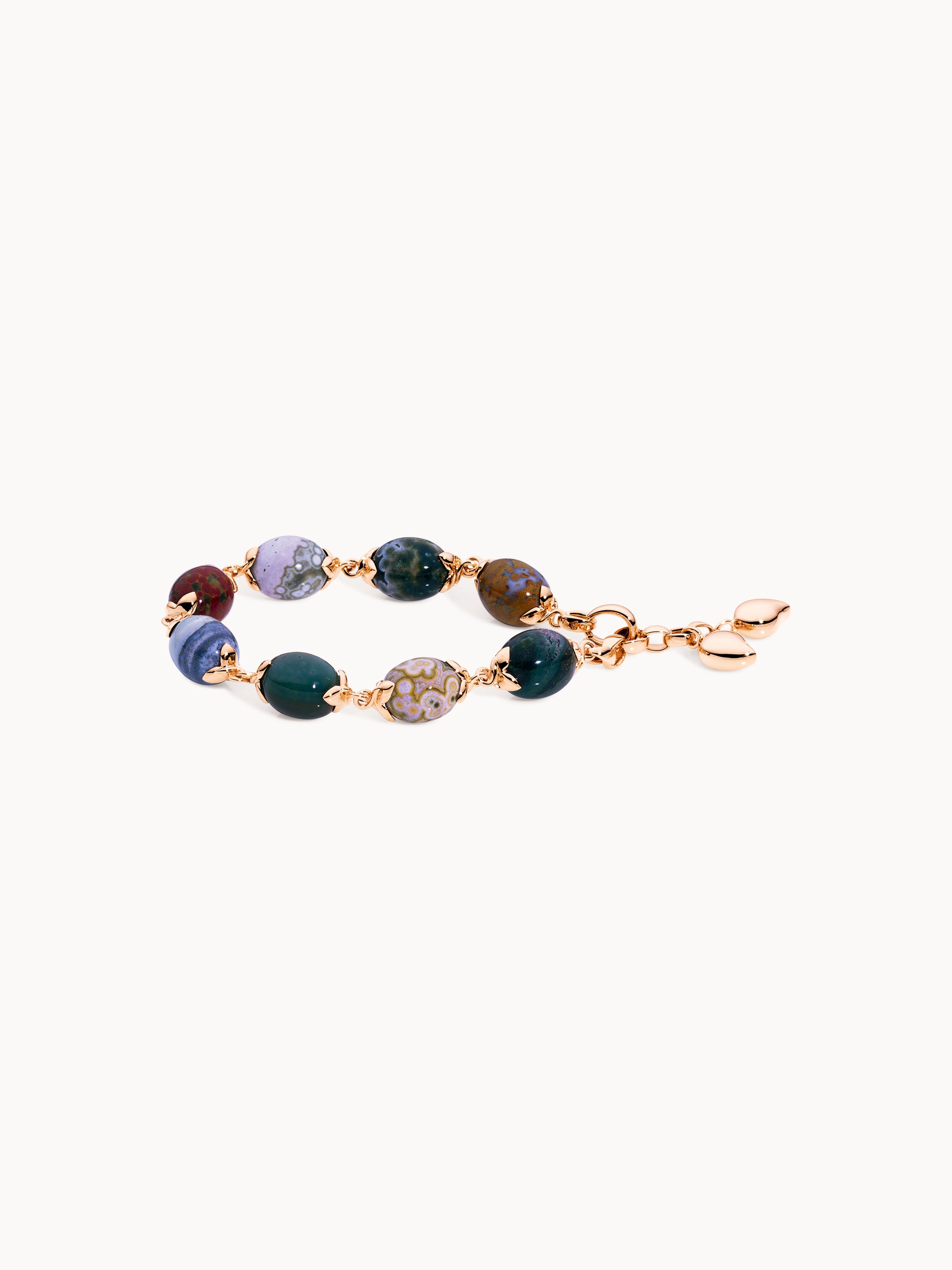 COCONUT Small Link Version Bracelet with Ocean Jasper