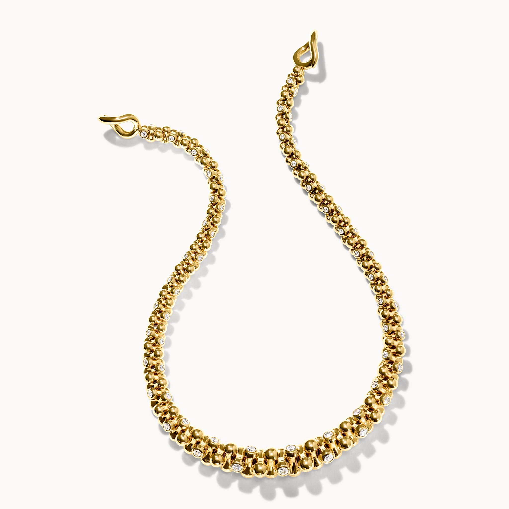 Necklace ALWAYS DIAMONDS Alternating Graduated Classic