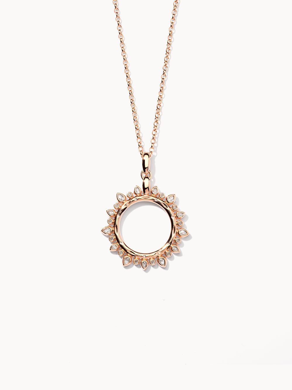 Pendant GYPSY 'Classic' Sun large mit Diamanten