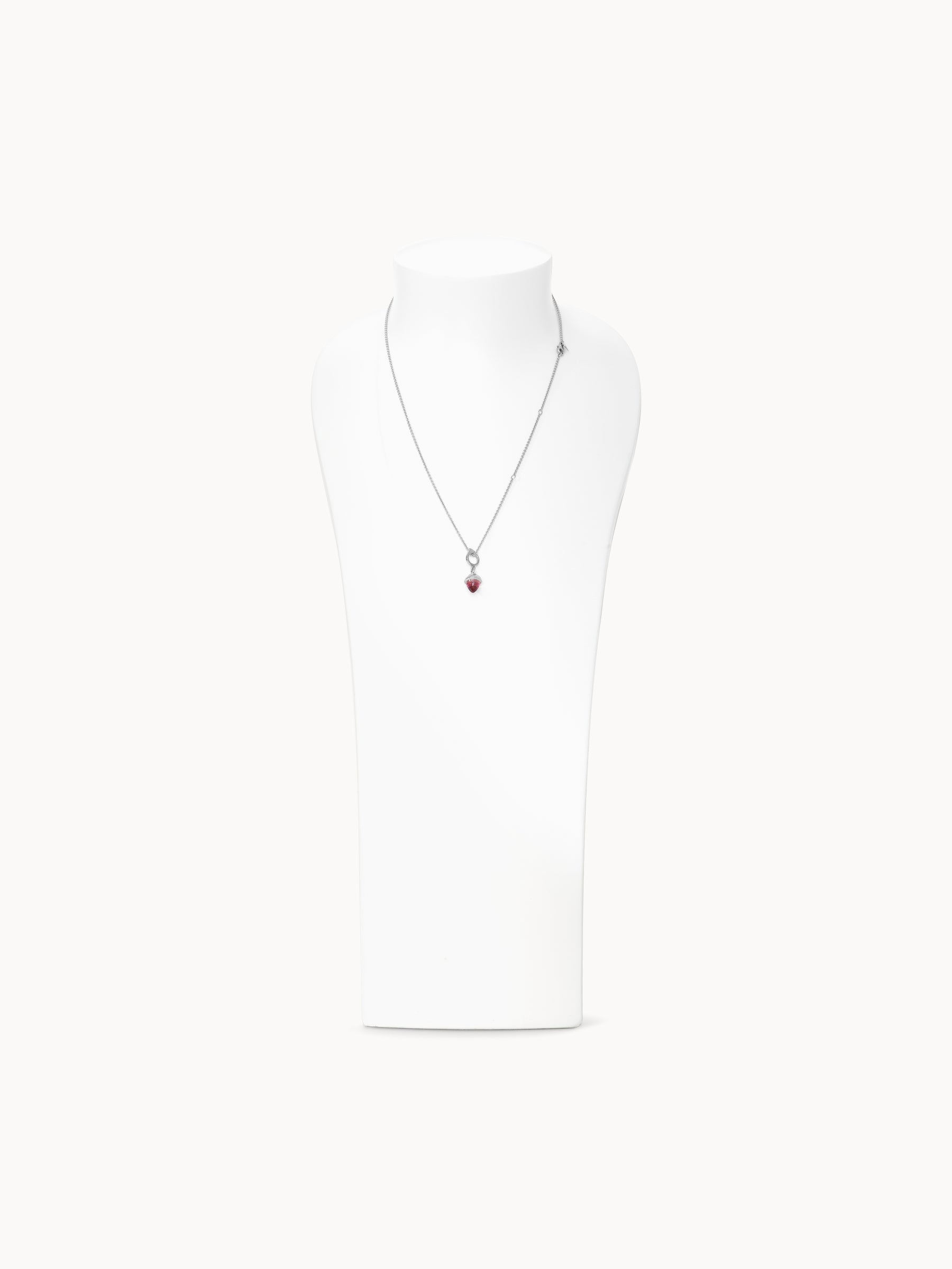 Chain BELCHER, 1,5 mm, 51 cm 18K white gold