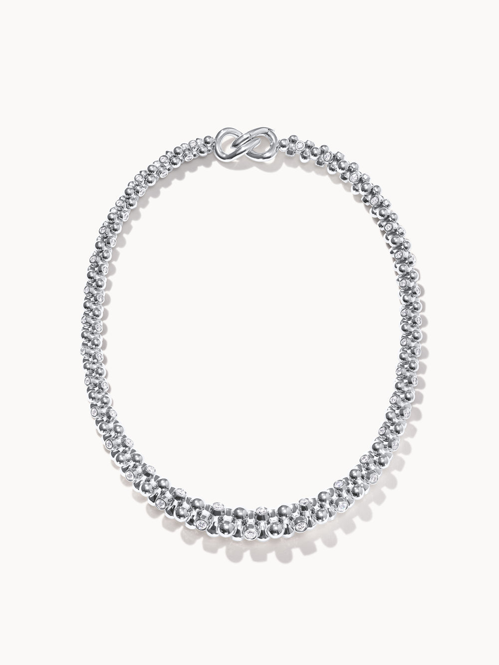Necklace ALWAYS DIAMONDS Alternating Graduated Classic