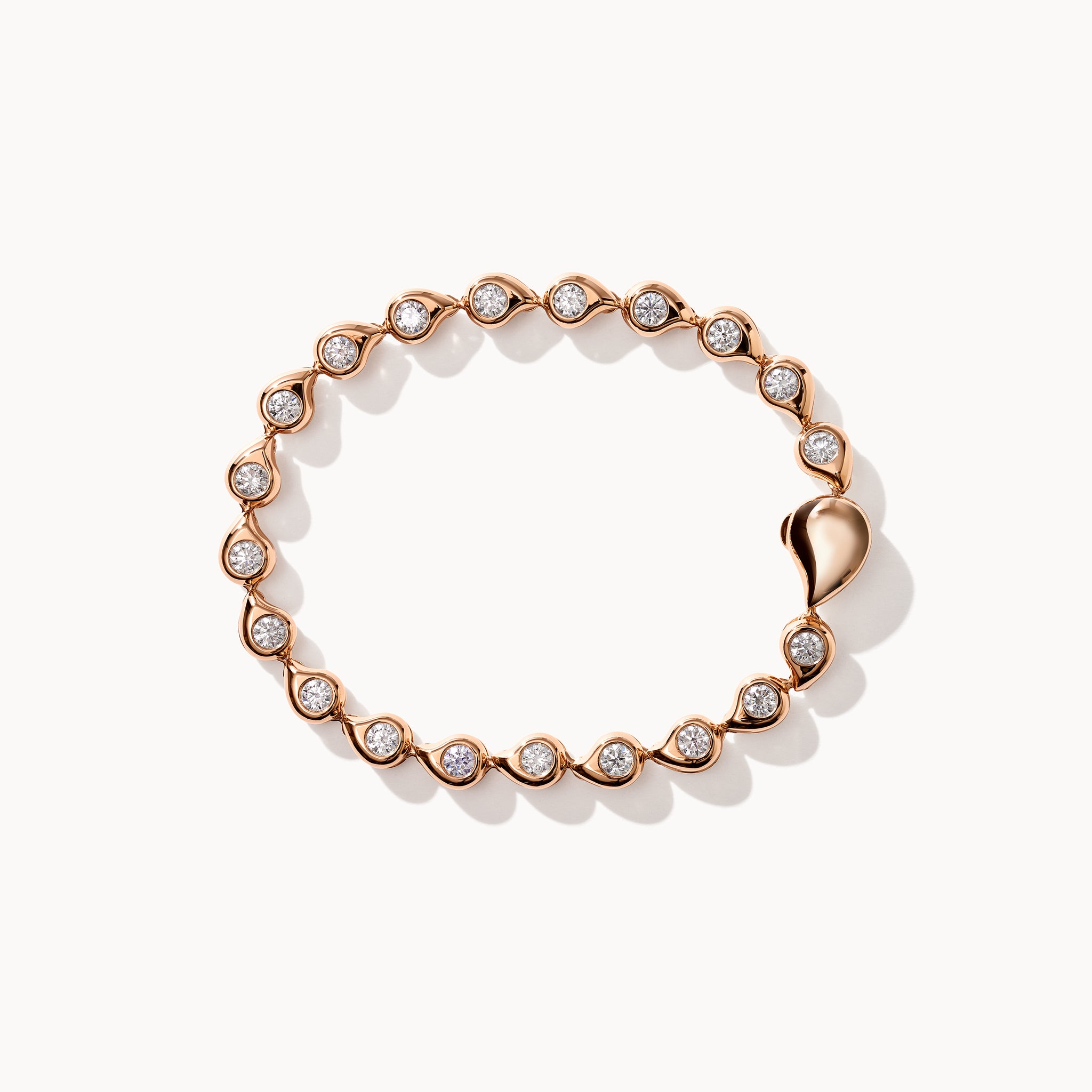 Bracelet SNOWFLAKES Rivière Classic / 'Blush' Blush