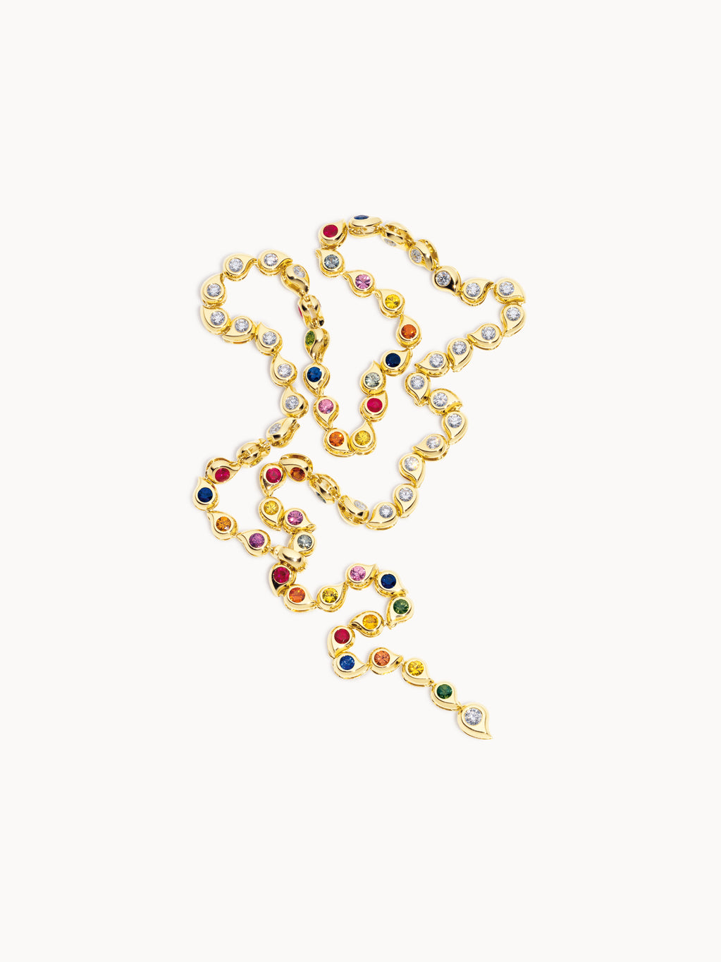 Collier SNOWFLAKES Rivière Classic / 'Candy'