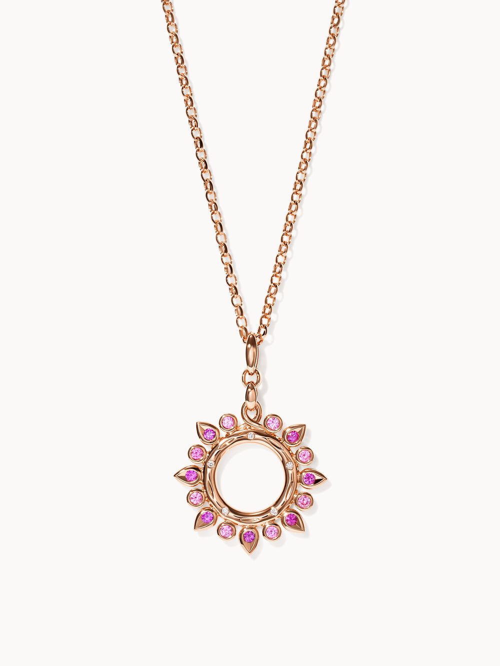 Pendant GYPSY 'Blush' Sun small